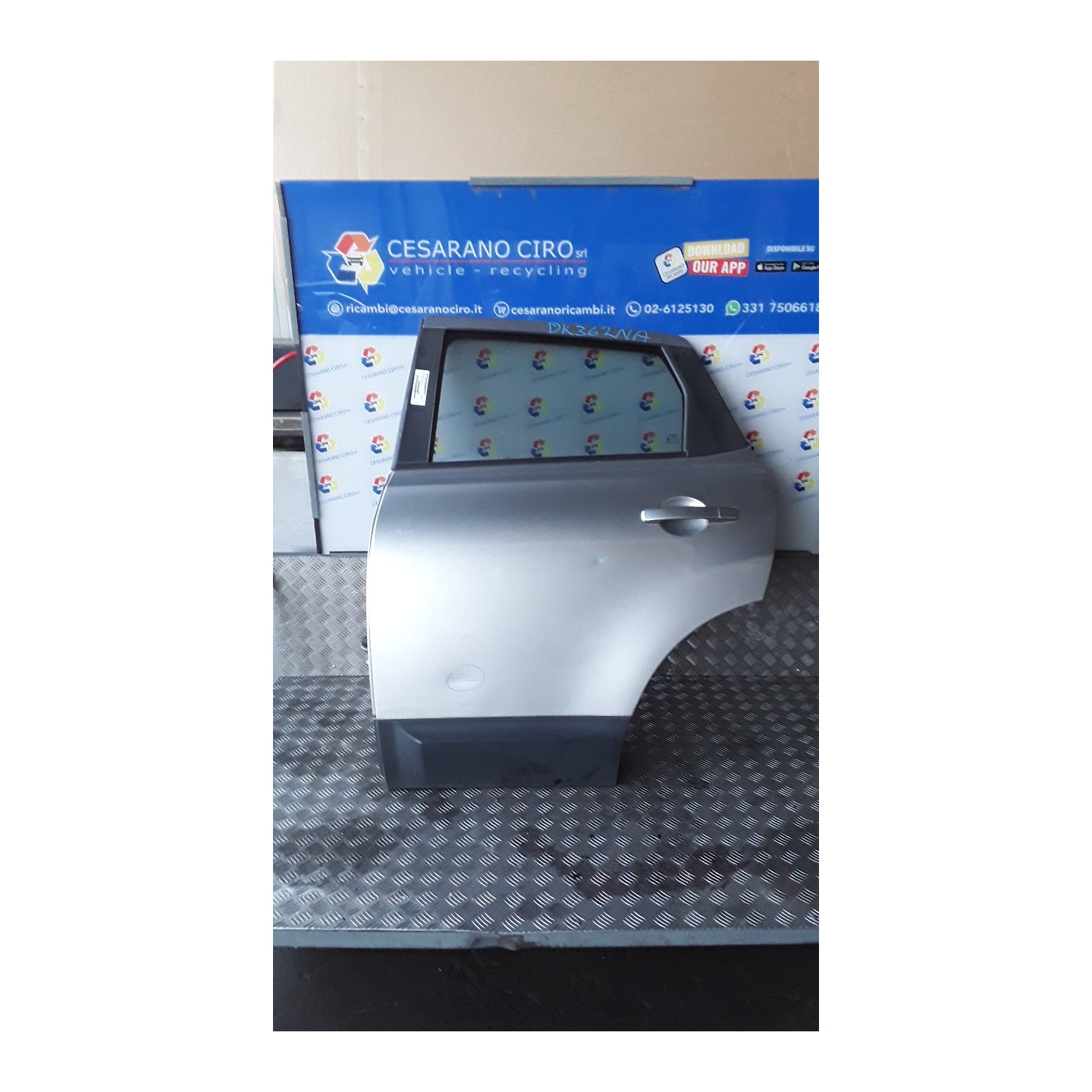PORTA POST. SX. 024 NISSAN QASHQAI (J10E/JJ10E) (02/07-12 HR16 H2101JD0MC