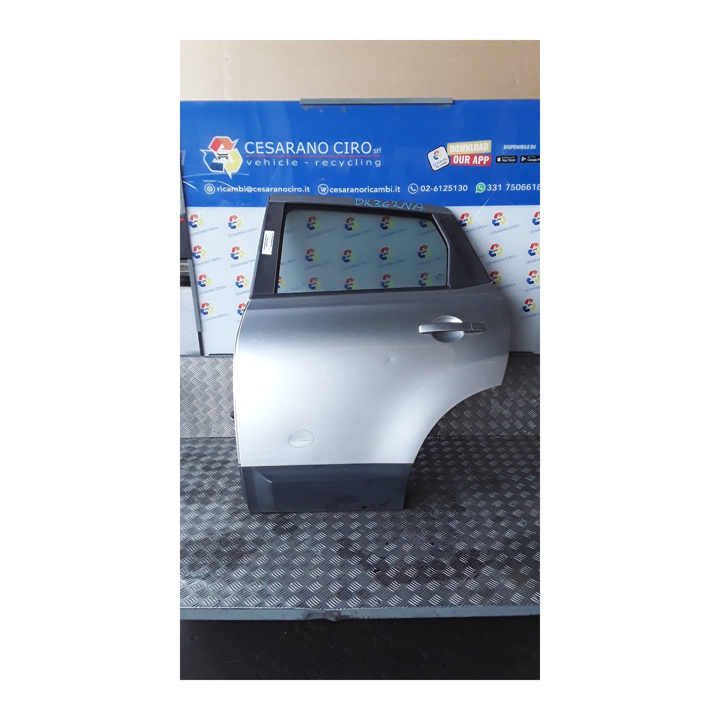 PORTA POST. SX. 024 NISSAN QASHQAI (J10E/JJ10E) (02/07-12 HR16 H2101JD0MC