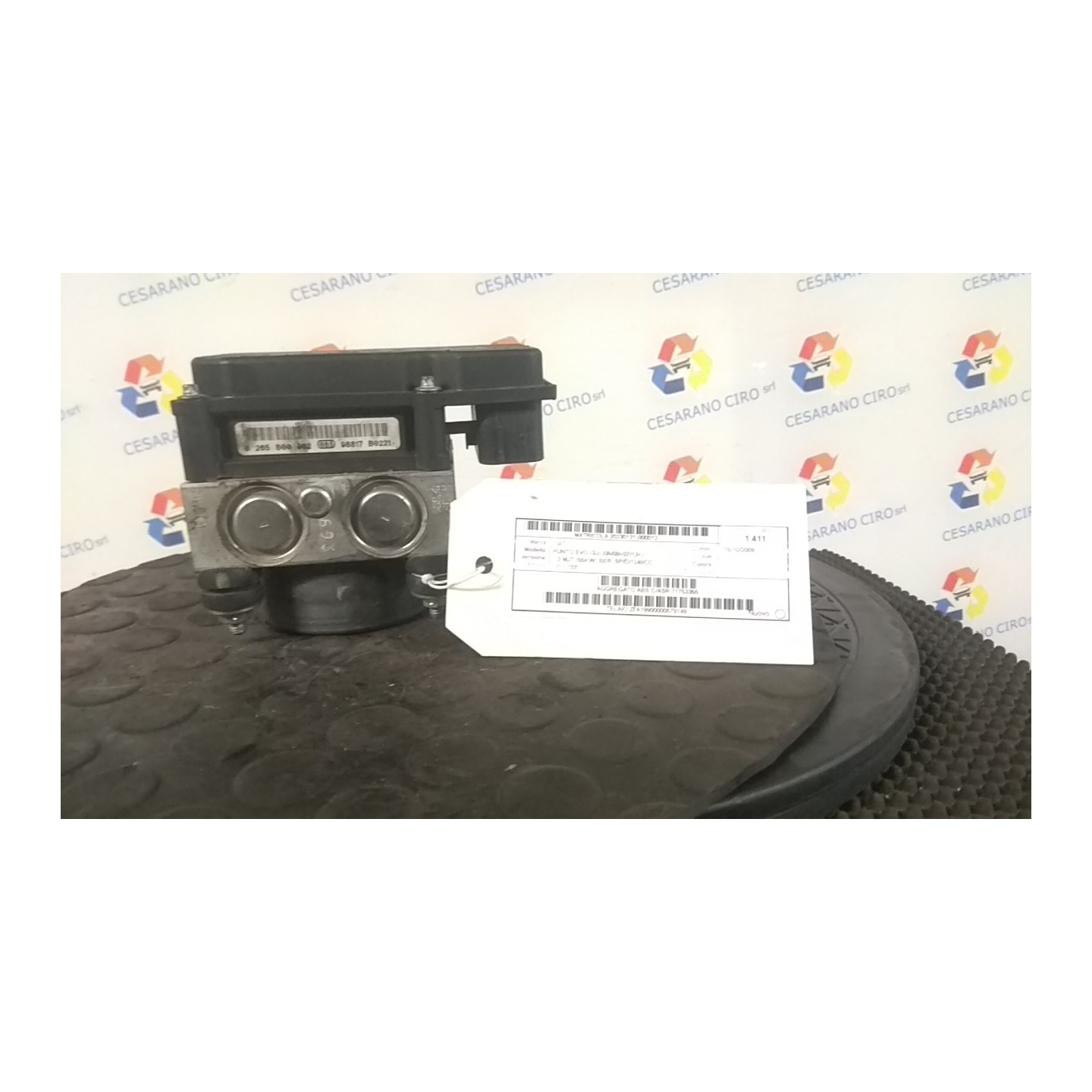 AGGREGATO ABS C/ASR 012 FIAT PUNTO EVO (3J) (08/09-07/13) 199A2000 71753355