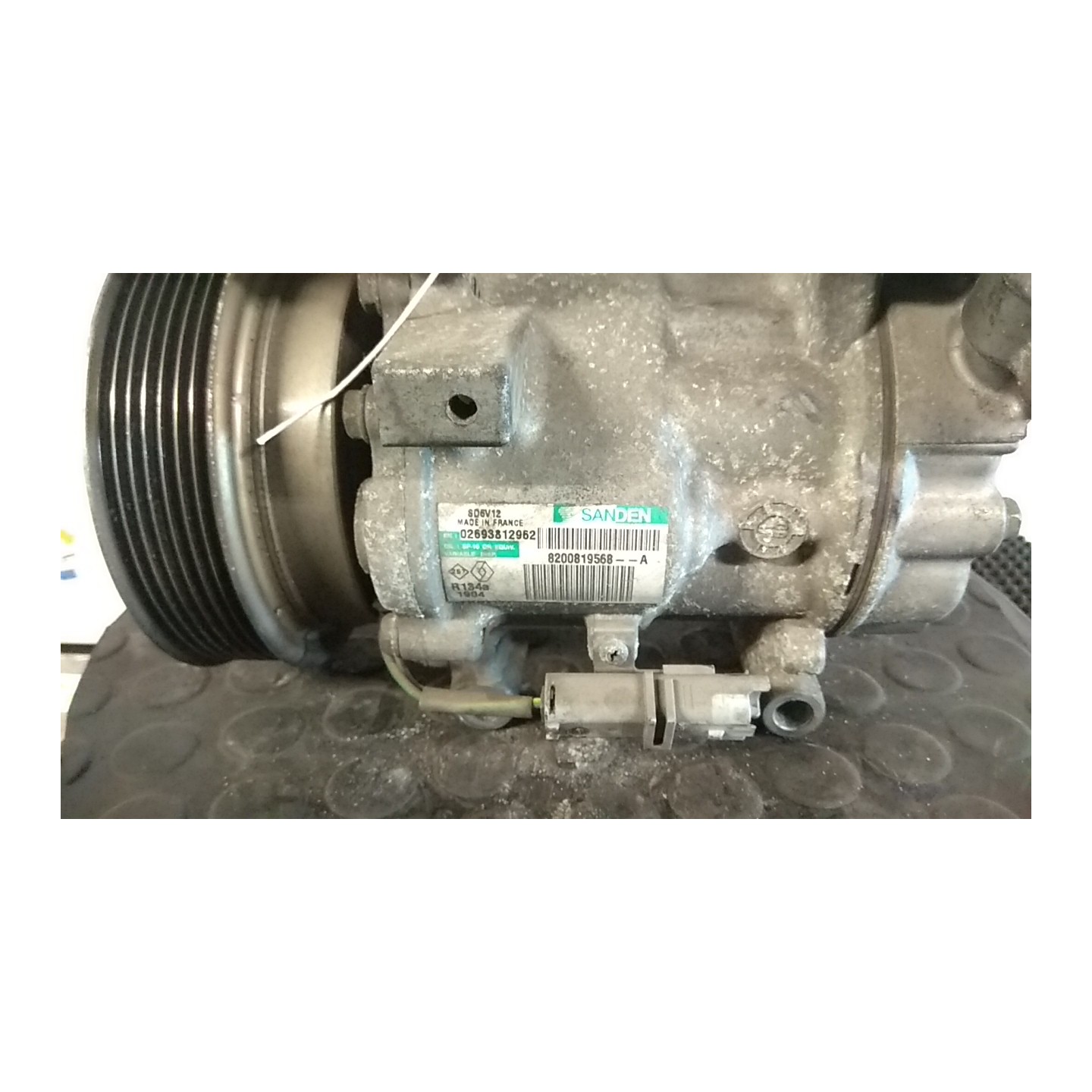 COMPRESSORE A/C 032 RENAULT CLIO 3A SERIE (05/09-) D4FL7 8200819568