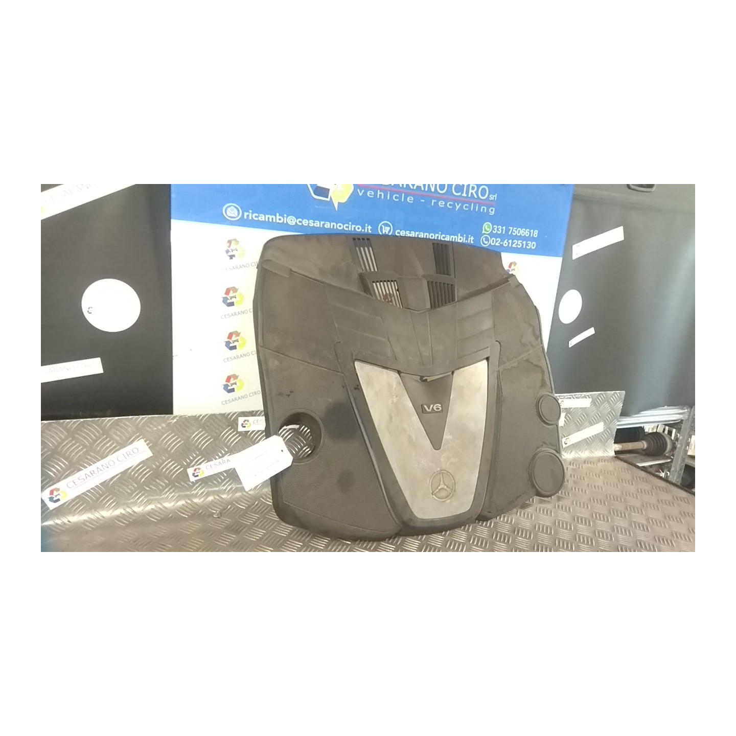 COPERTURA INSONORIZZANTE PUNTERIE 021 MERCEDES-BENZ CLASSE M (W164) (03/05-03/12) 642940 A6420101667