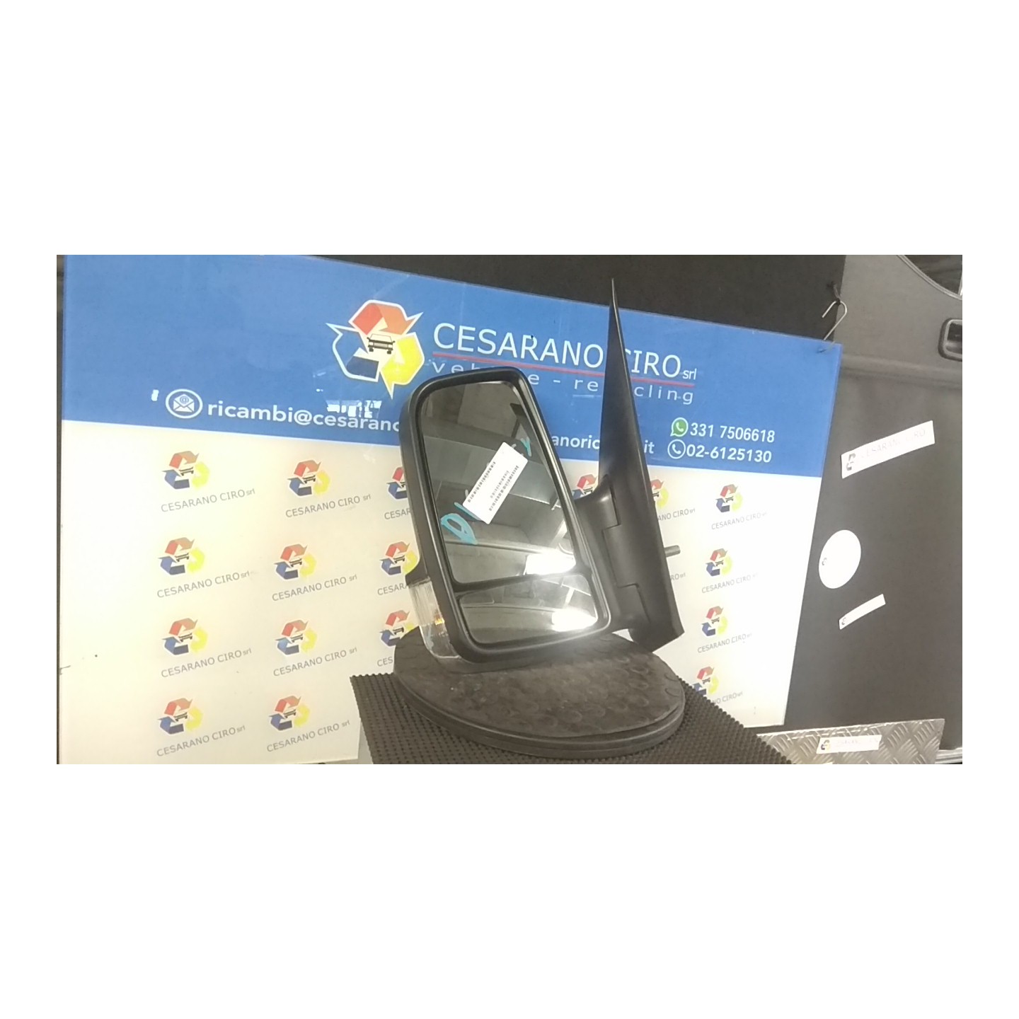 RETROVISORE EST. C/INDIC.DIREZIONE SX. 013 VOLKSWAGEN CRAFTER (2E/2F) (09/06-05/11-) BJK 2E1857501AD