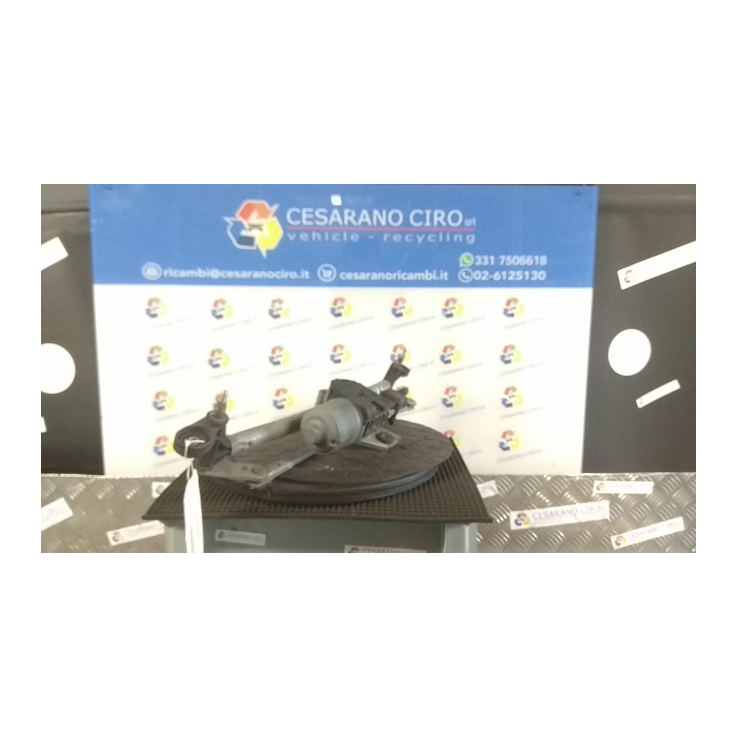 MECCANISMO TERGIPARABREZZA CON MOTOR 032 LANCIA YPSILON (TE) (09/06-12/08) 188A4000 51727384