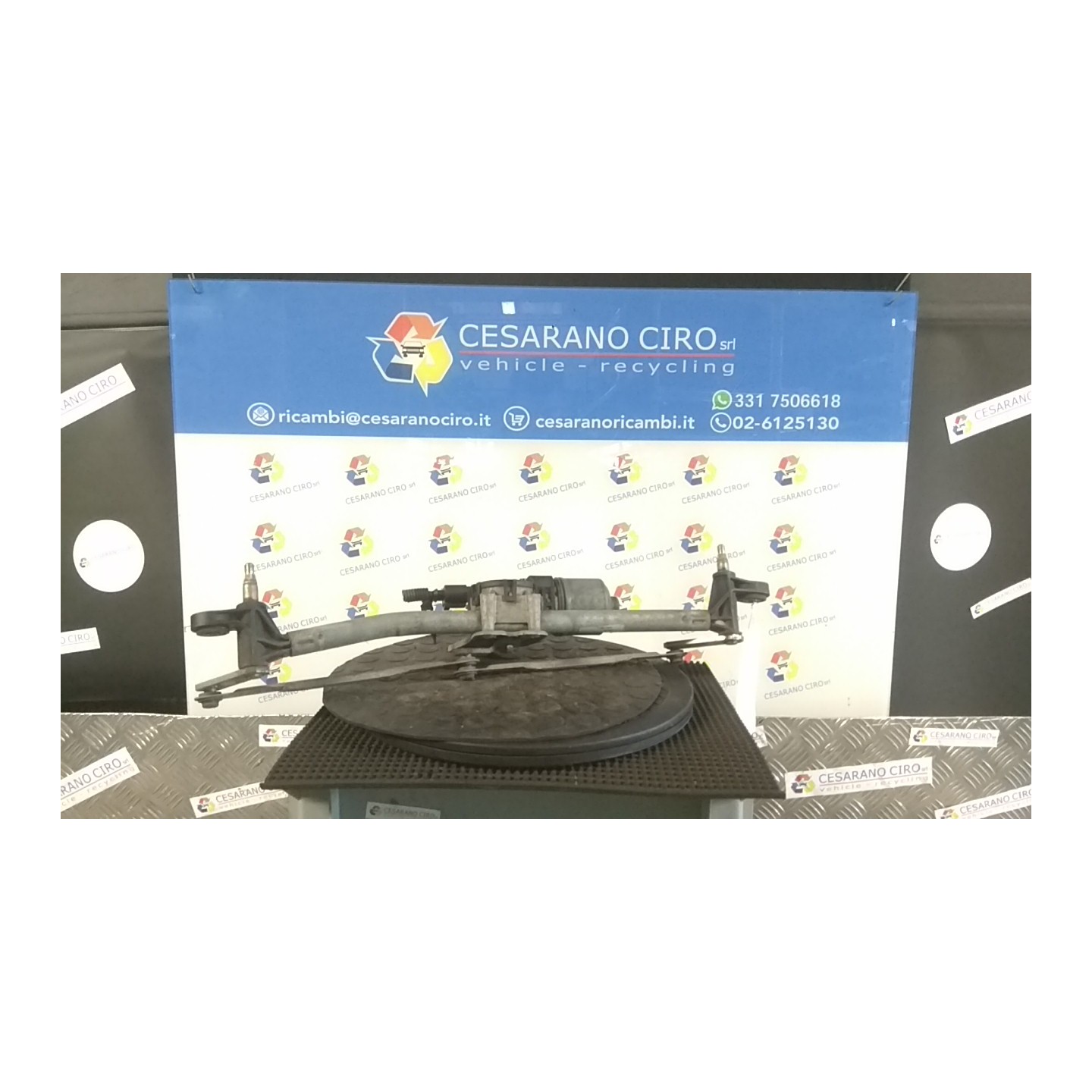 MECCANISMO TERGIPARABREZZA CON MOTOR 032 LANCIA YPSILON (TE) (09/06-12/08) 188A4000 51727384