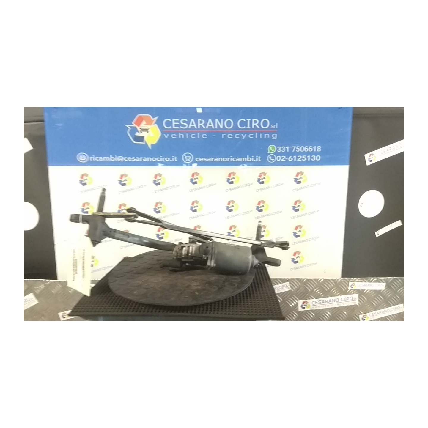MECCANISMO TERGIPARABREZZA CON MOTORINO 048 ALFA ROMEO MITO (X6) (06/08-06/11) 955A1000 50545277
