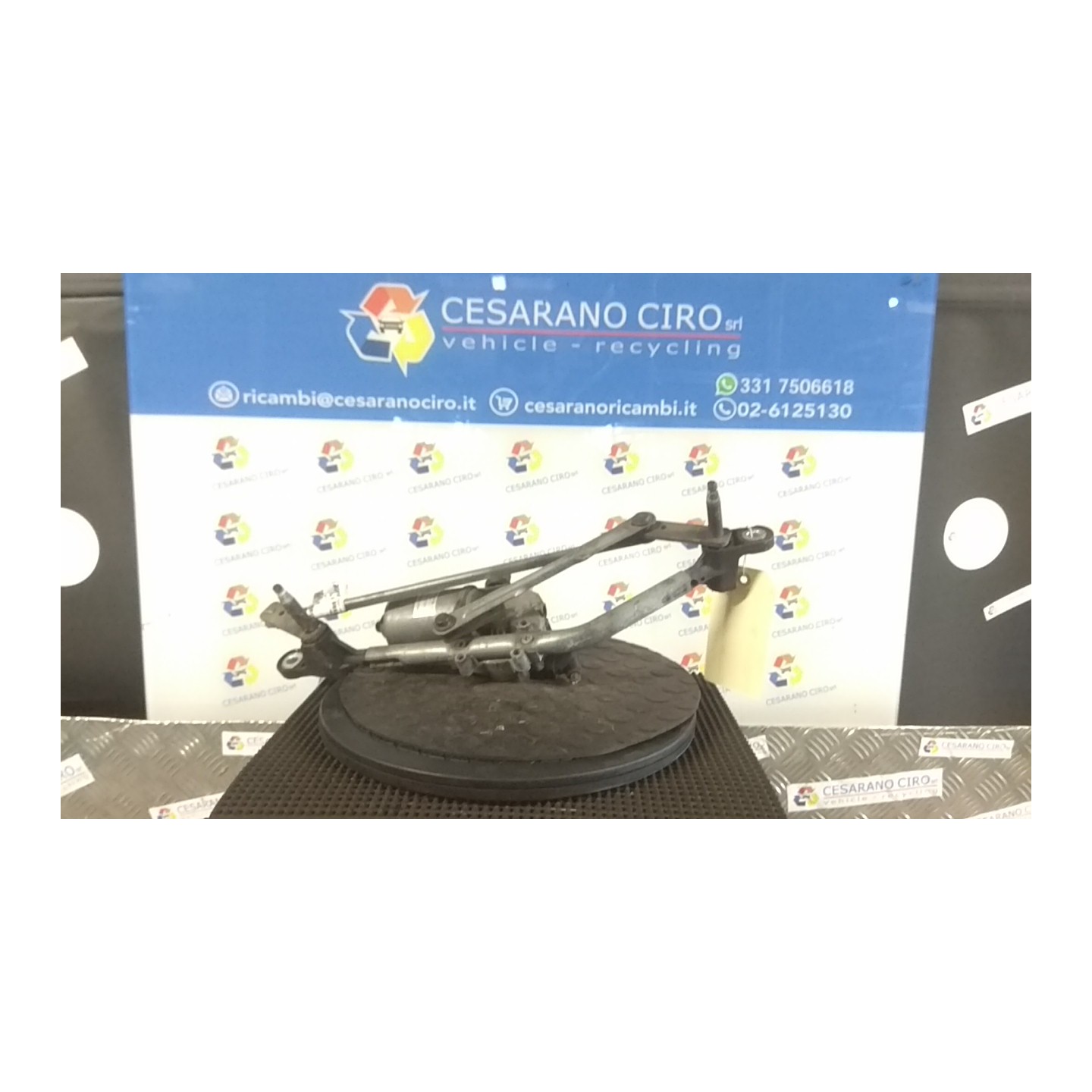 MECCANISMO TERGIPARABREZZA CON MOTORINO 048 ALFA ROMEO MITO (X6) (06/08-06/11) 955A1000 50545277