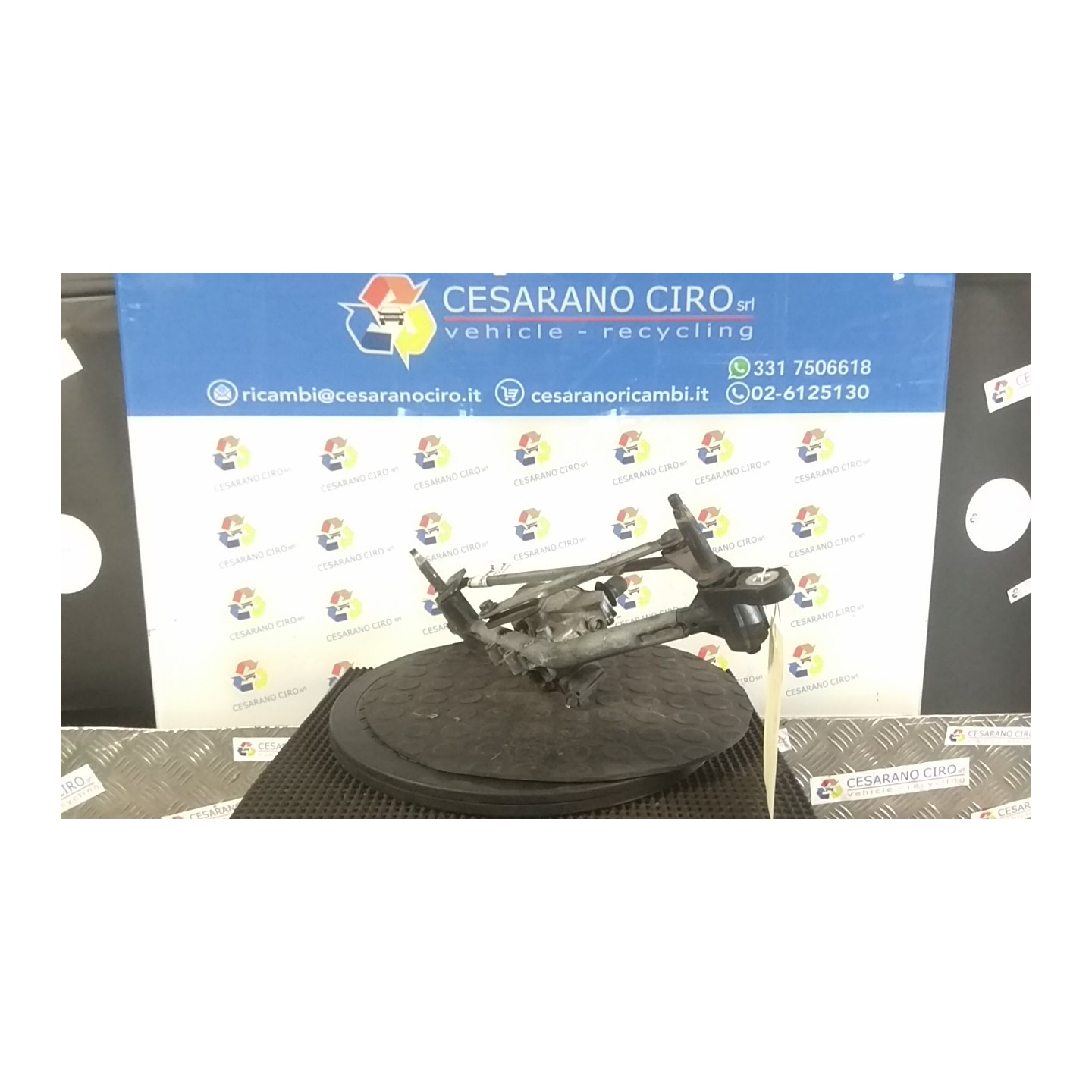 MECCANISMO TERGIPARABREZZA CON MOTORINO 048 ALFA ROMEO MITO (X6) (06/08-06/11) 955A1000 50545277