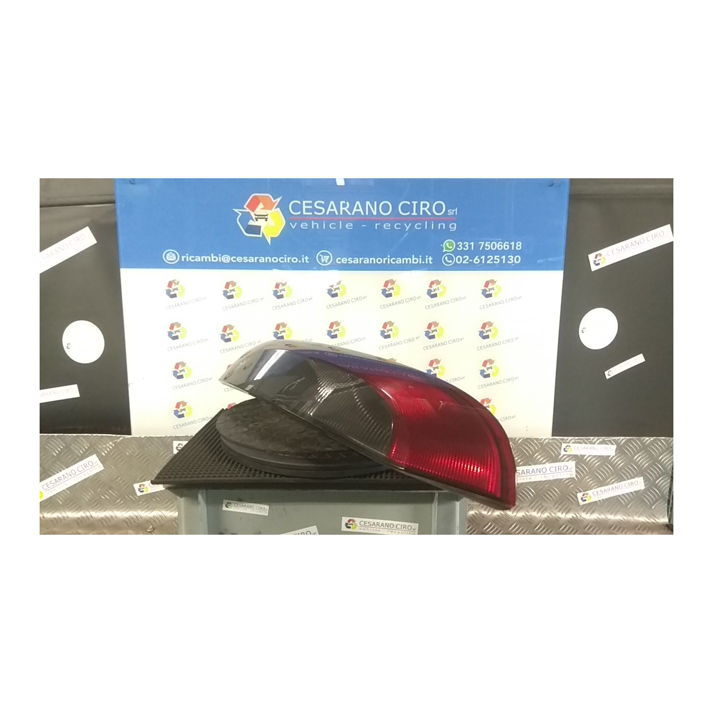 FANALE POST. ROSSO SX. 057 OPEL CORSA (X01) (10/00-06/06) Z12XE 9196363