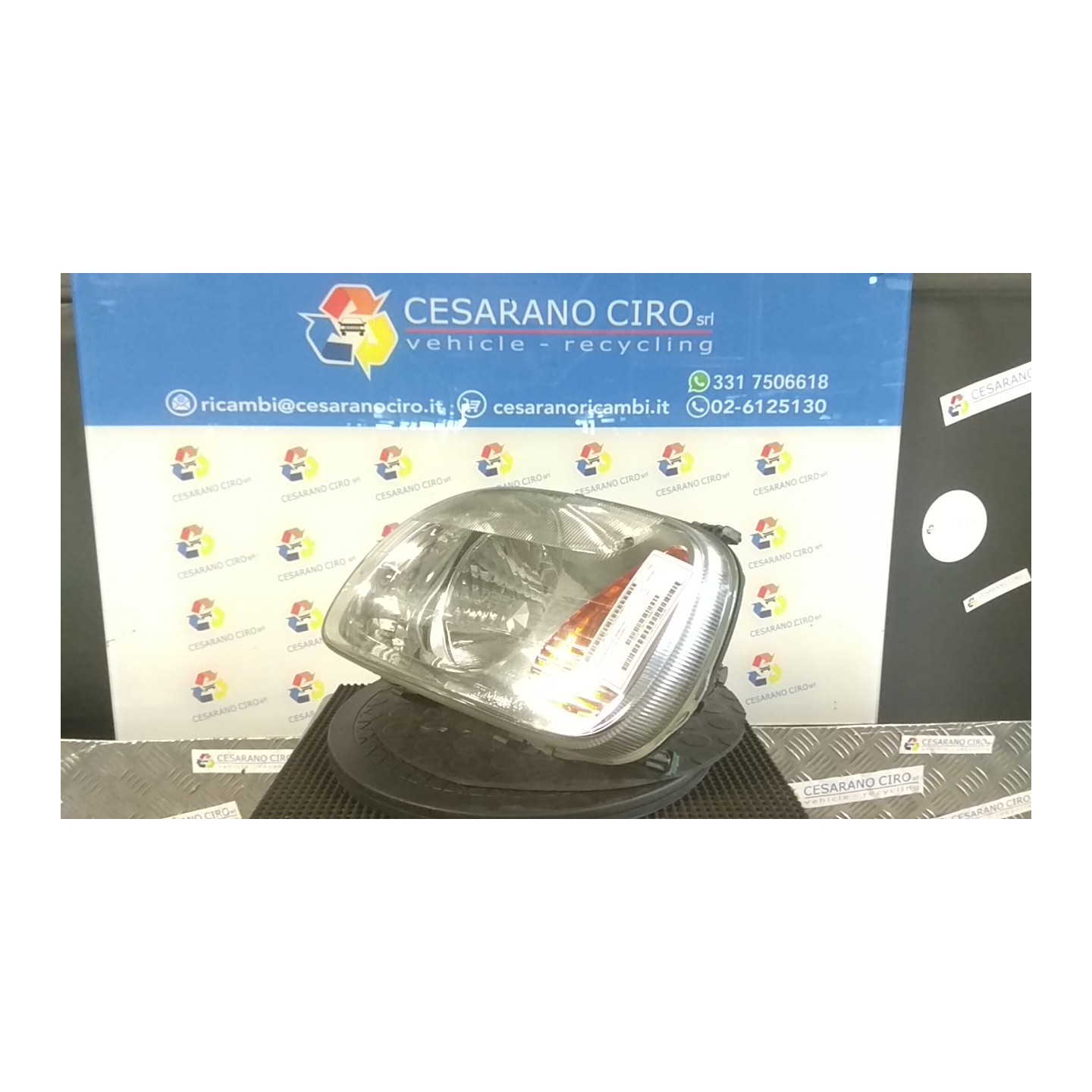 PROIETTORE SX. 075 NISSAN MICRA (K11E) (09/00-01/03) CG10 B60601F511