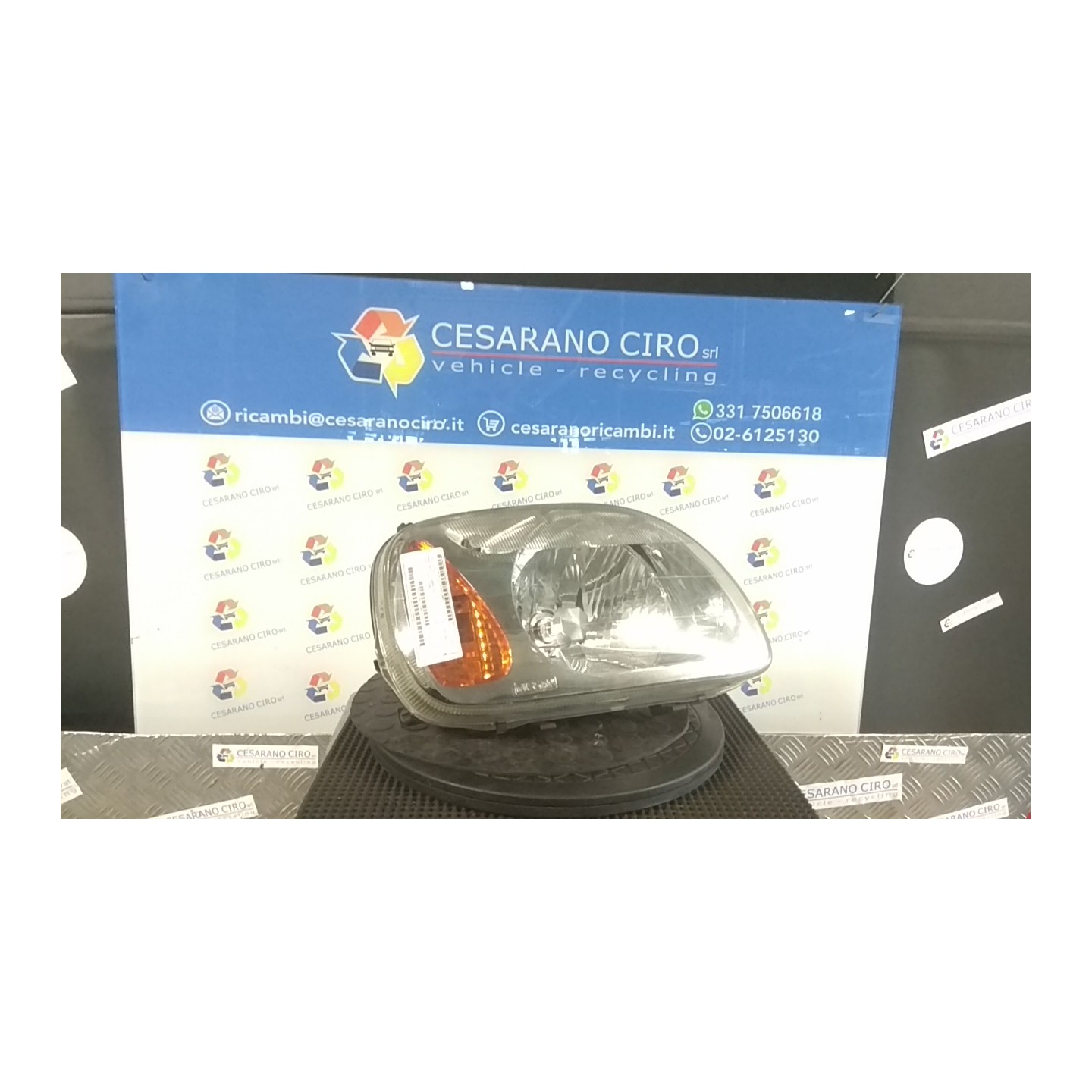 PROIETTORE DX. 076 NISSAN MICRA (K11E) (09/00-01/03) CG10 B60101F511