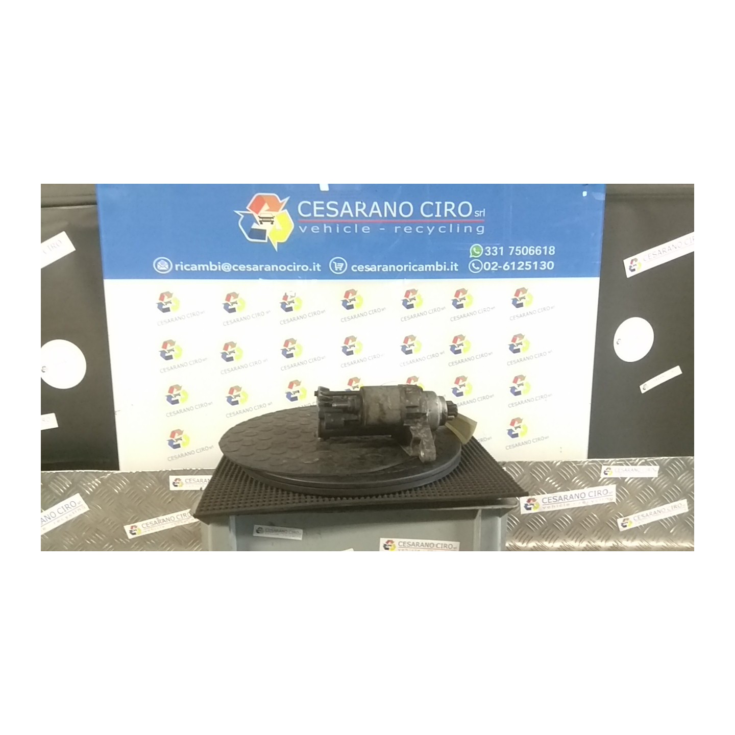 MOTORINO AVVIAMENTO 1.0KW 005 VOLKSWAGEN POLO (9N) (04/05-) BUD 02T911023R