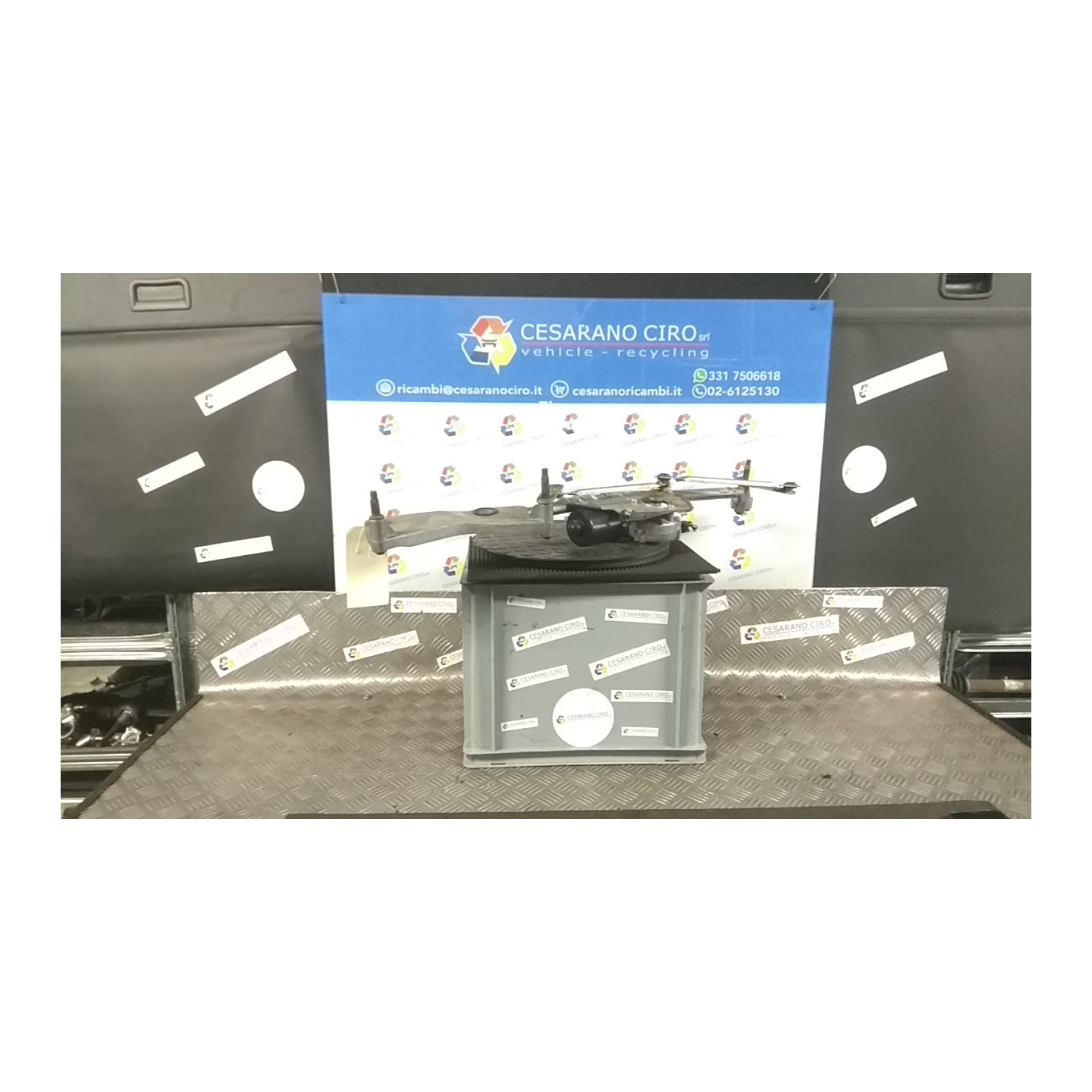MECCANISMO TERGIPARABREZZA 035 MERCEDES-BENZ CLASSE M (W164) (03/05-03/12) 642940 A1648200041