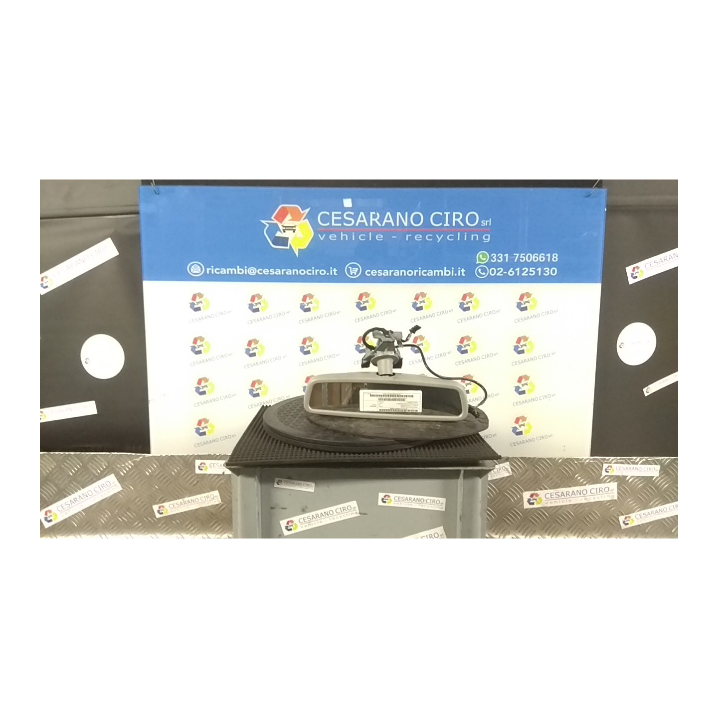 RETROVISORE INTERNO C/ANTIABB. 040 MERCEDES-BENZ CLASSE M (W164) (03/05-03/12) 642940 A1648101717