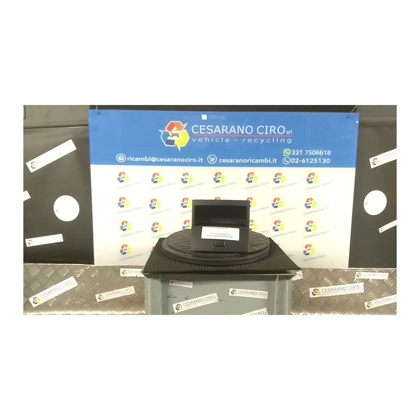 PORTAOGGETTI POST. CONSOLLE CENTR. C/PACCHETTO POSACENERE 050 MERCEDES-BENZ CLASSE M (W164) (03/05-03/12) 642940 A1646800510905