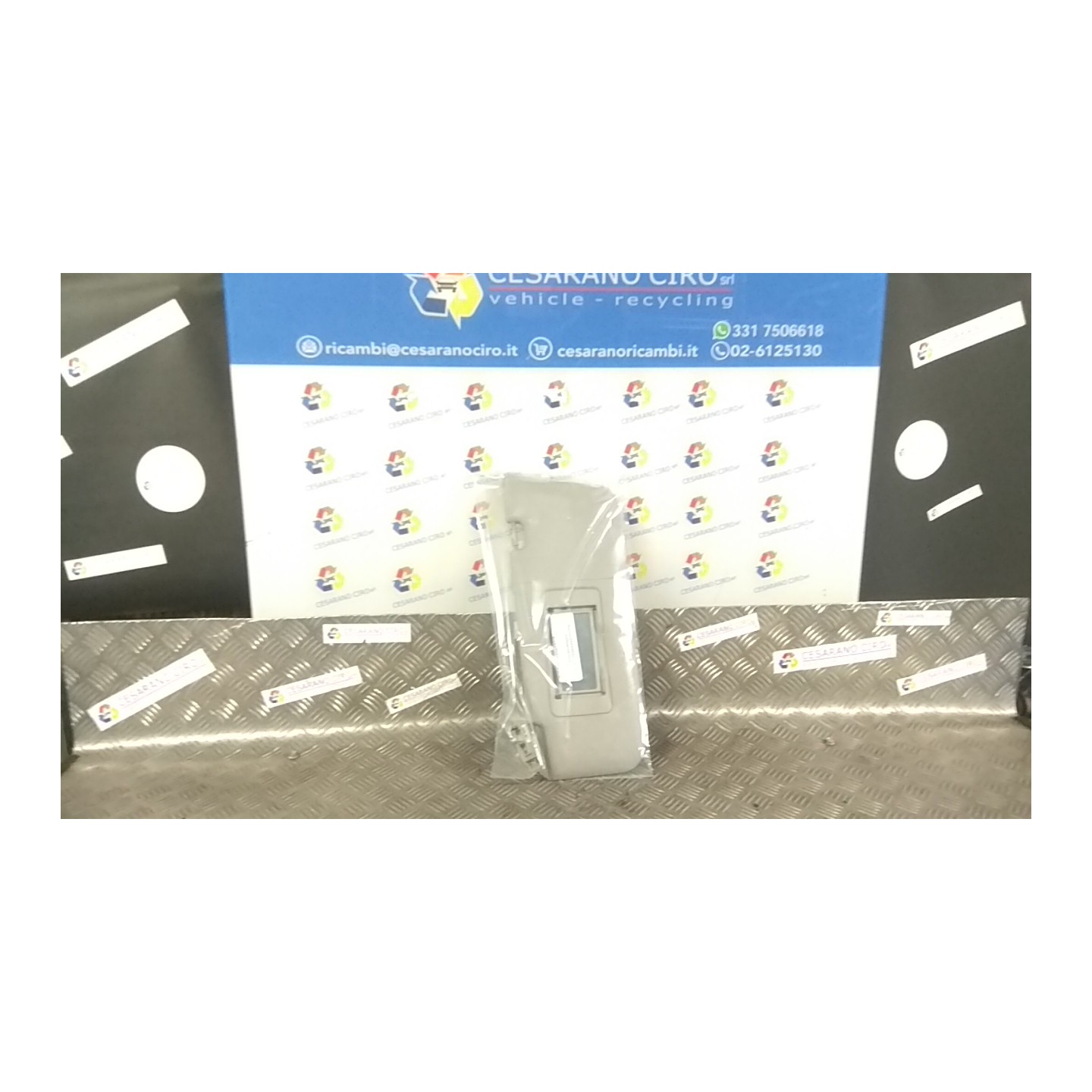 ALETTA PARASOLE PARABREZZA C/TETTO APRIBILE SX. 051 MERCEDES-BENZ CLASSE M (W164) (03/05-03/12) 642940 A1648101110