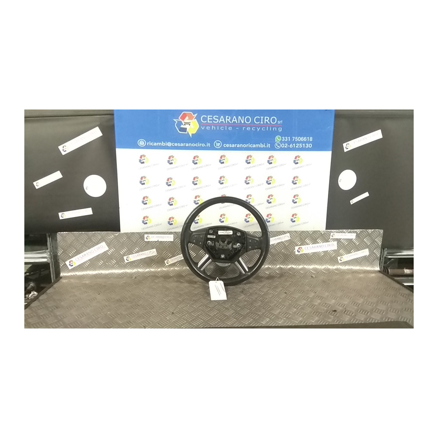 VOLANTE PELLE 061 MERCEDES-BENZ CLASSE M (W164) (03/05-03/12) 642940 A16446029039E37