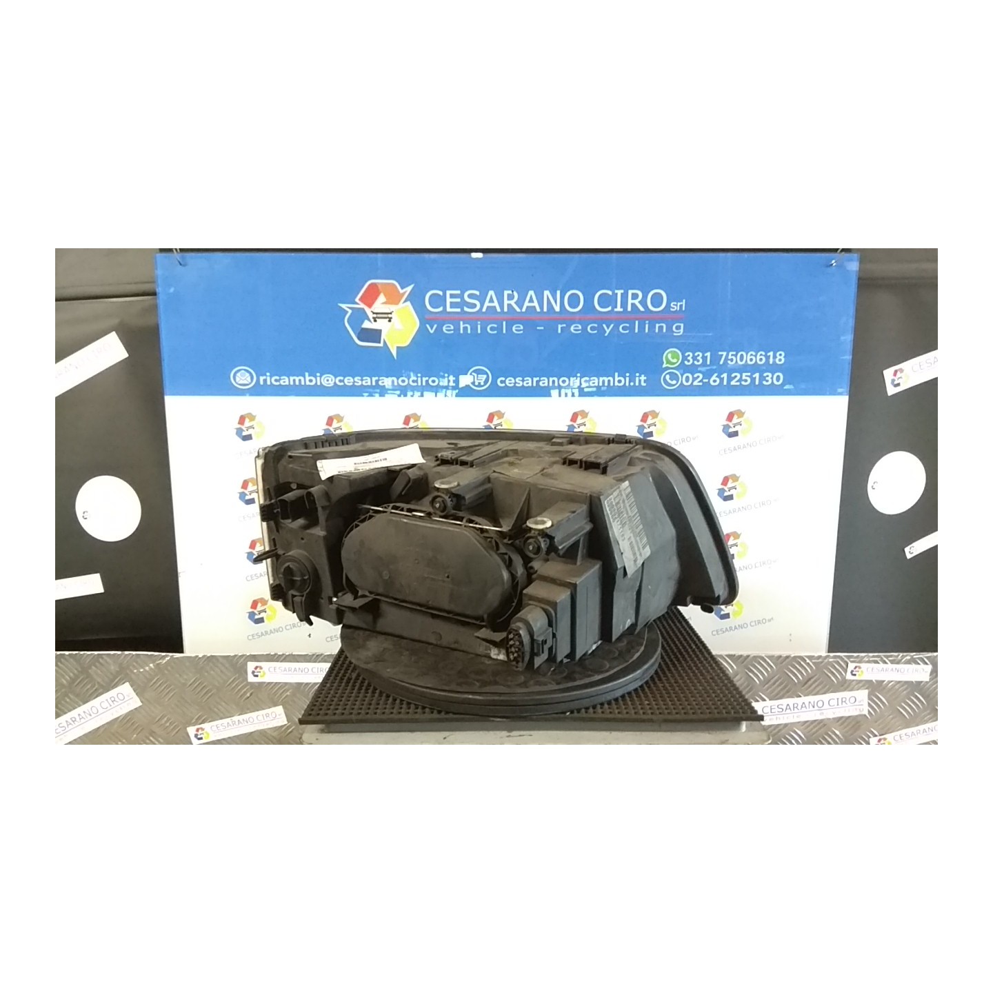 PROIETTORE DOPPIO SX. 011 VOLKSWAGEN TRANSPORTER FURGONE (7H) (06/0 BNZ 7H1941017L
