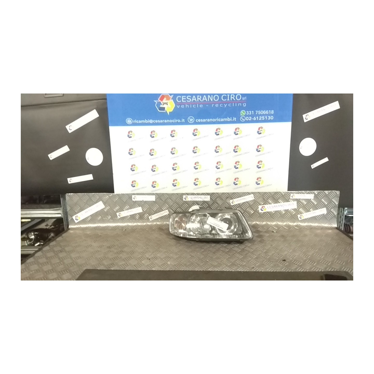 PROIETTORE DX. 007 AUDI A3 (8L) (08/96-12/01) APG 8L0941030