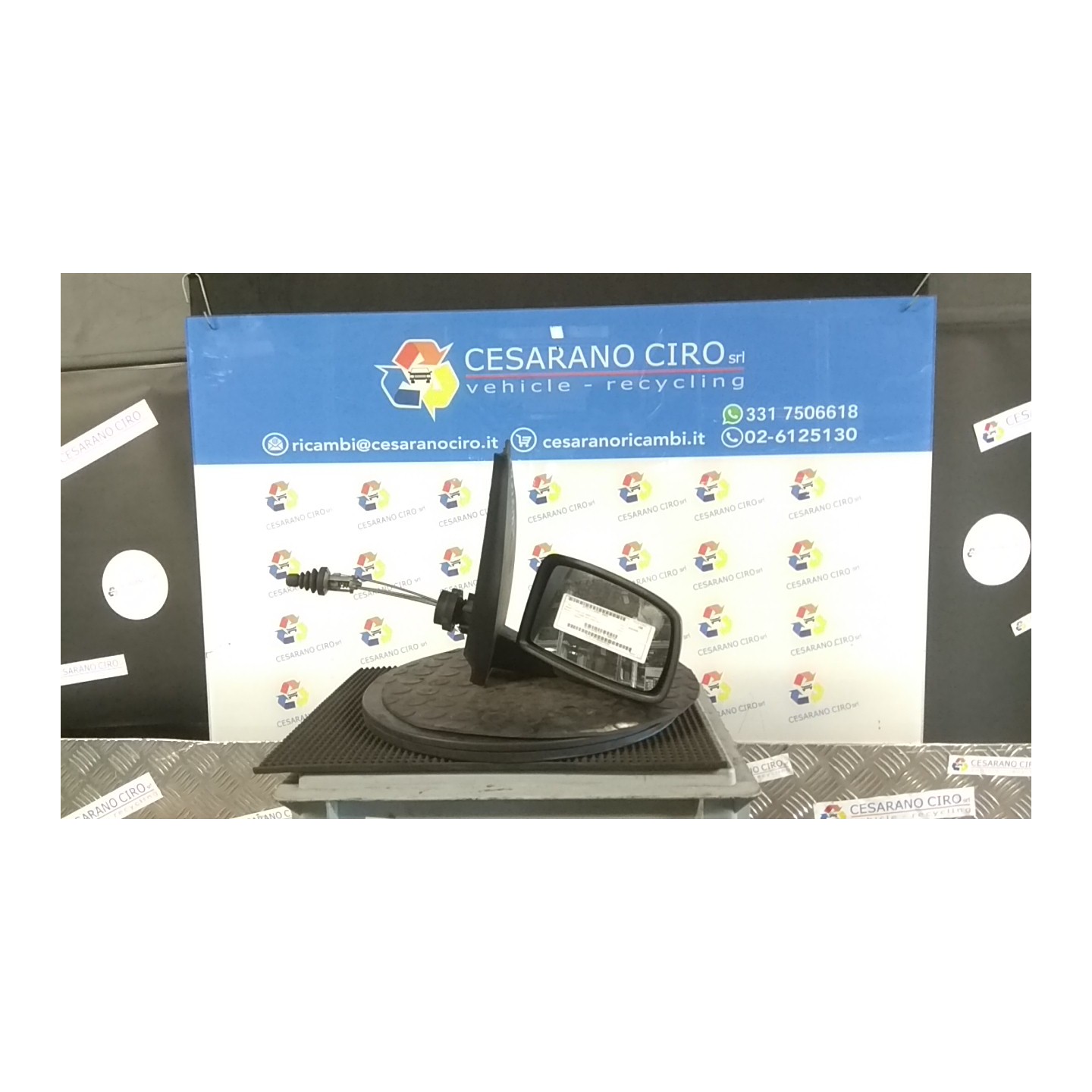 RETROVISORE EST. DX. 048 FIAT PANDA (2Q) (09/03-12/10) 188A4000 735357185