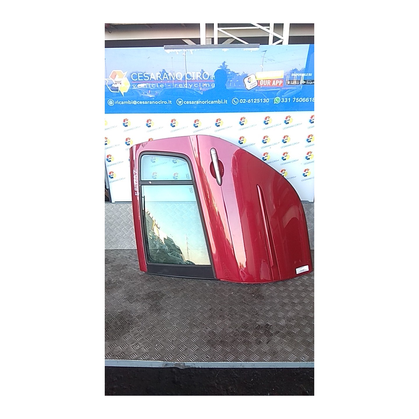 PORTA POST. SX. 085 RENAULT CLIO 3A SERIE (05/09-) D4FL7 7751476191