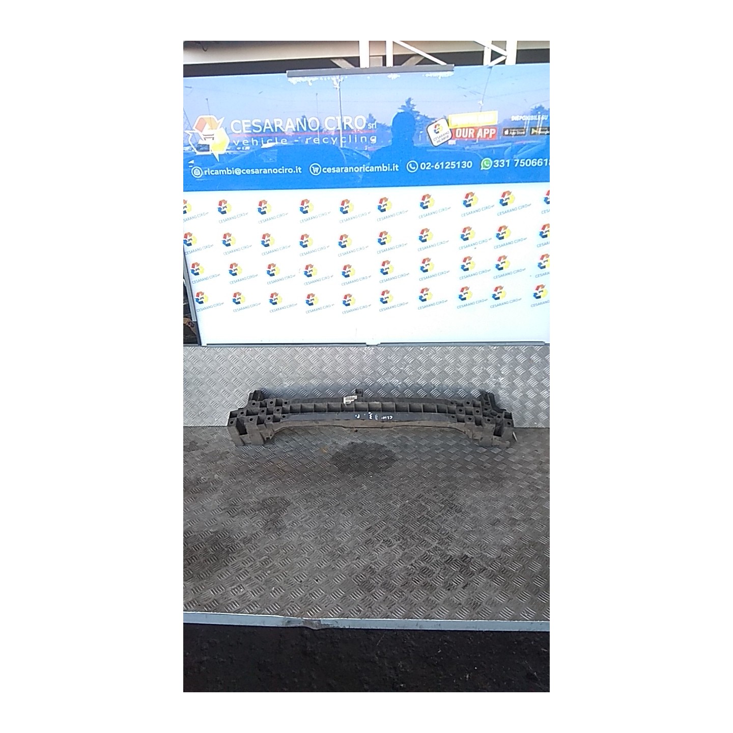 TRAVERSA PARAURTI POST. 108 RENAULT CLIO 3A SERIE (05/09-) D4FD7 8200807041