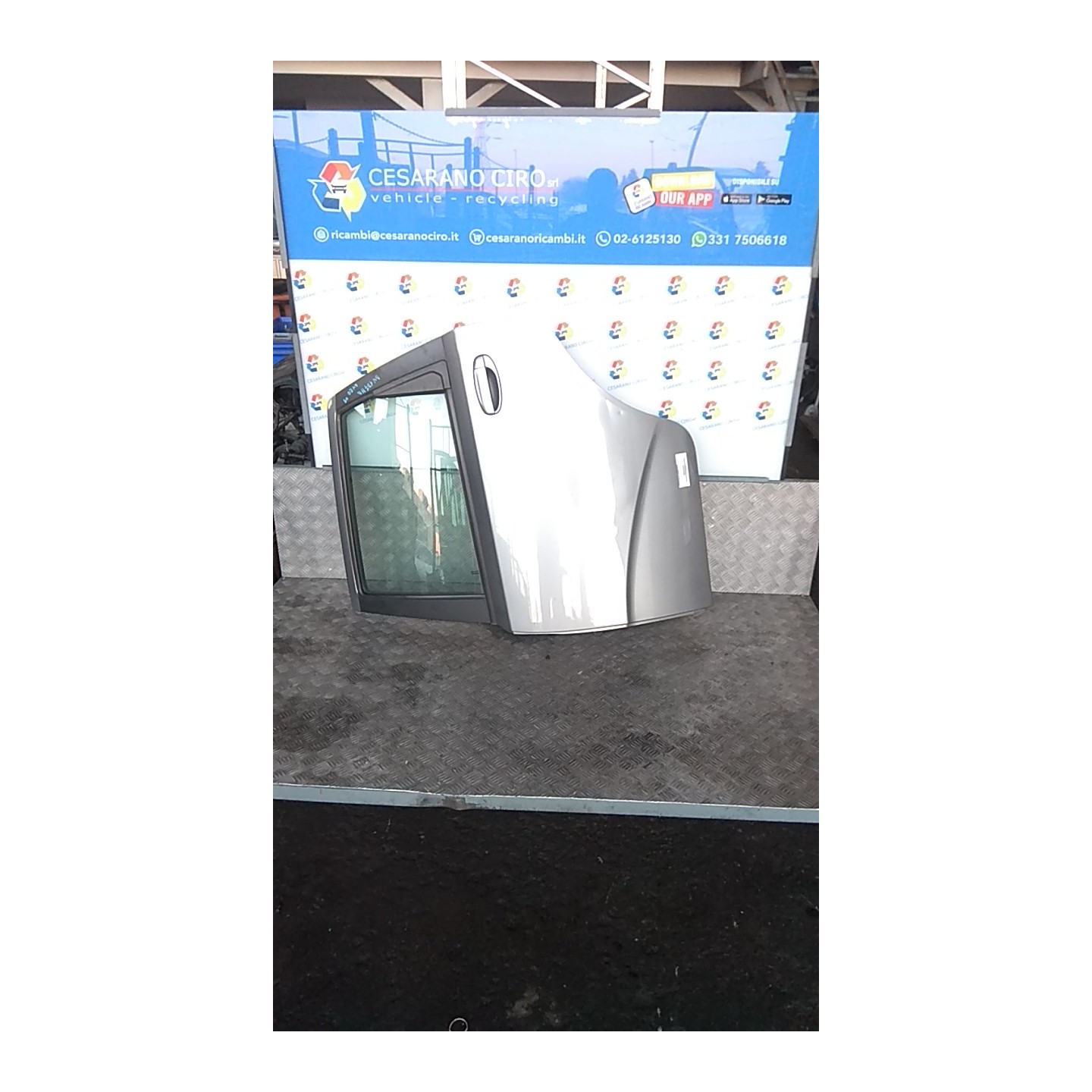 PORTA POST. SX. 126 CHEVROLET (DAEWOO) AVEO (T250) (06/08-11/12) B12D1 96942347