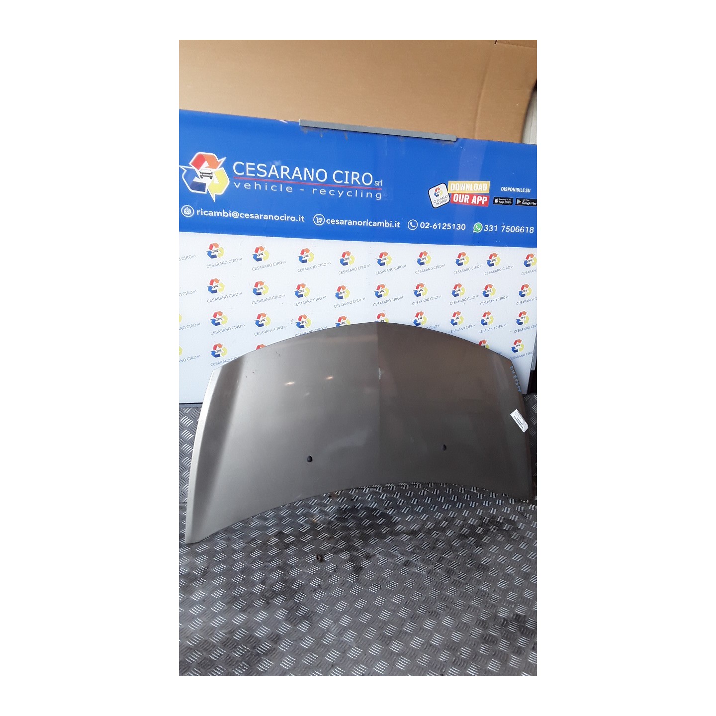 COFANO ANT. 197 RENAULT CLIO 3A SERIE (07/05-05/09) D4FD7 7751476113