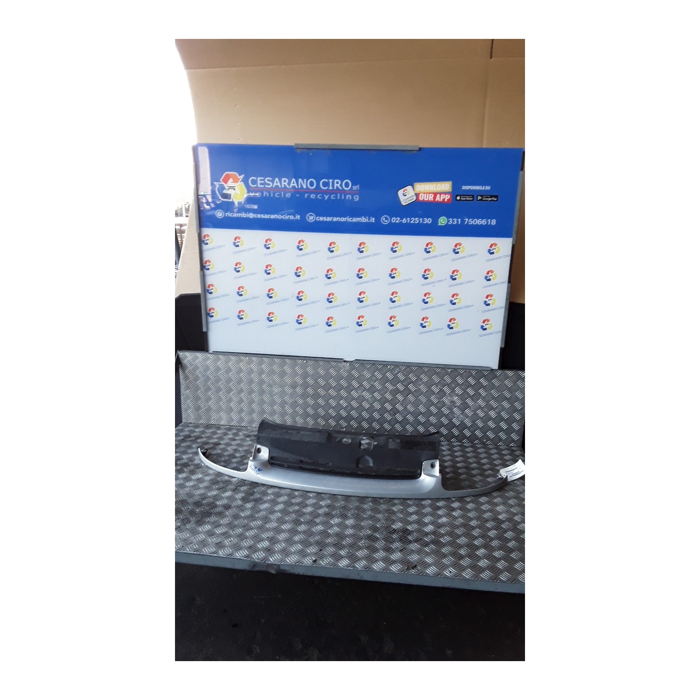 GRIGLIA 229 RENAULT CLIO 2A SERIE (04/98-04/01) E7J77 7700846870