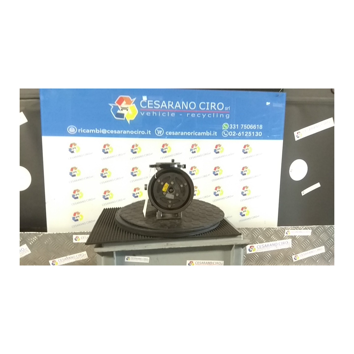 COMPRESSORE A/C 034 FIAT STILO (2C) (09/01-11/03) 182B6000 46809223