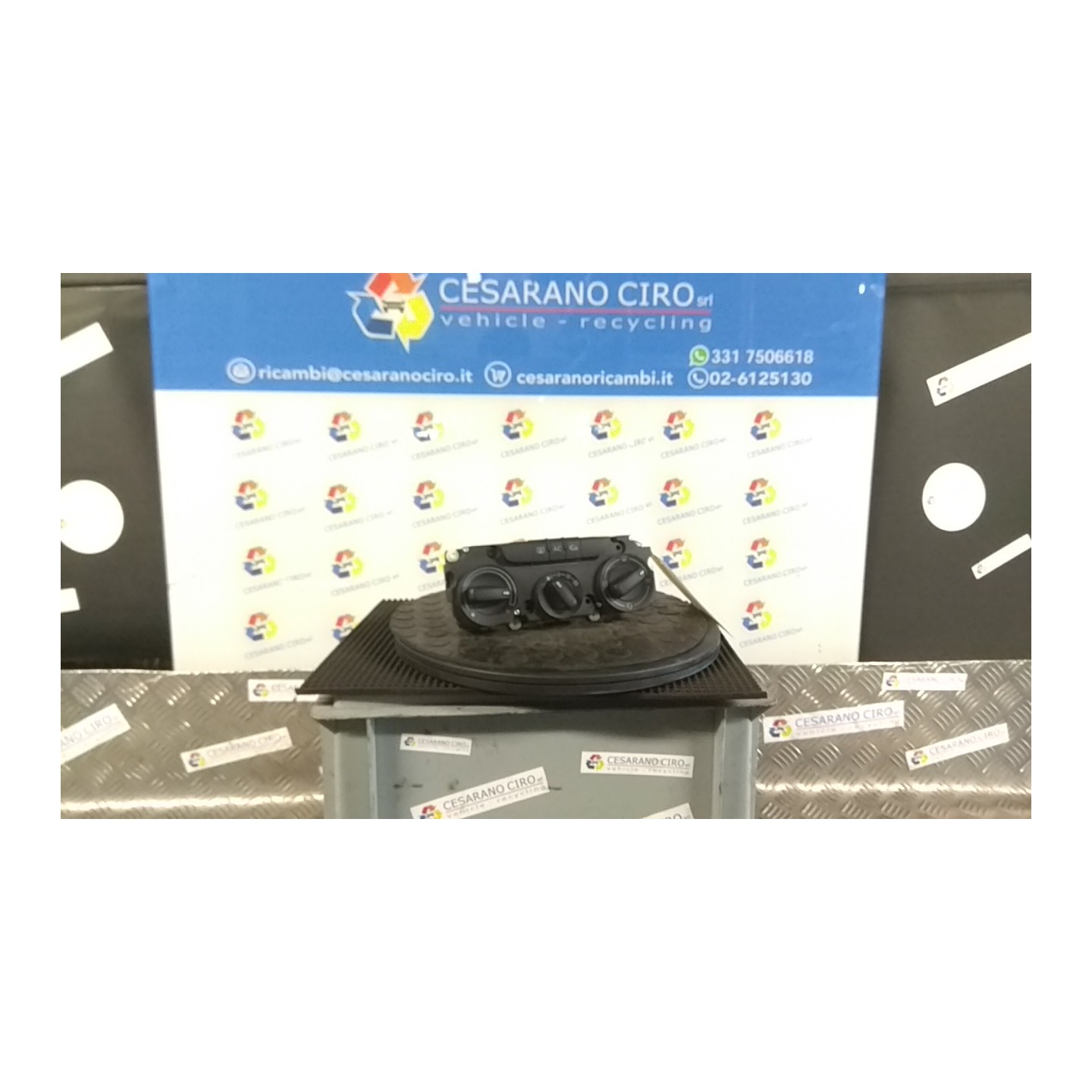 BLOCCO COMANDO CLIMATIZZAZIONE 083 AUDI A3 (8P) (04/03-06/10) BSE 8P0819047F5PR