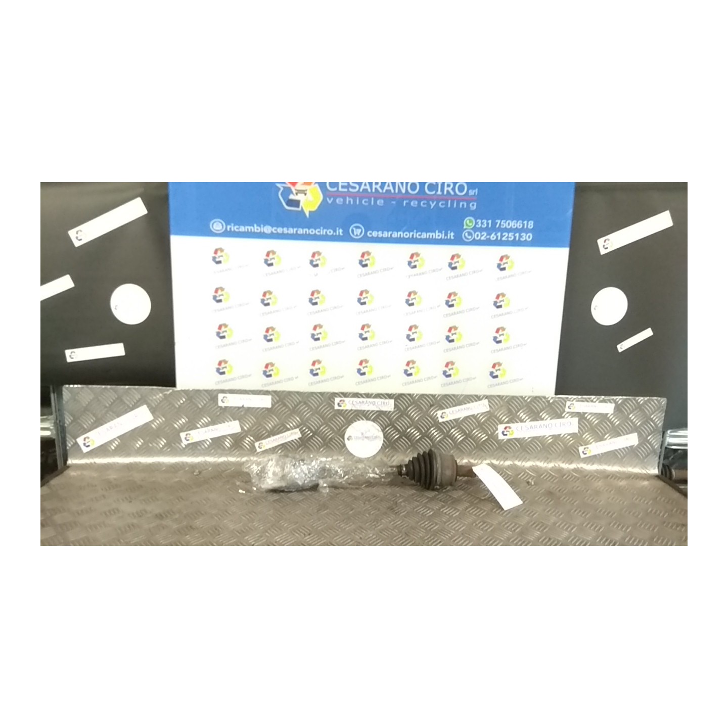 SEMIALBERO ANT. COMPL. SX. 028 FORD KA (CCU) (10/08-03/17) 169A1000 1838413