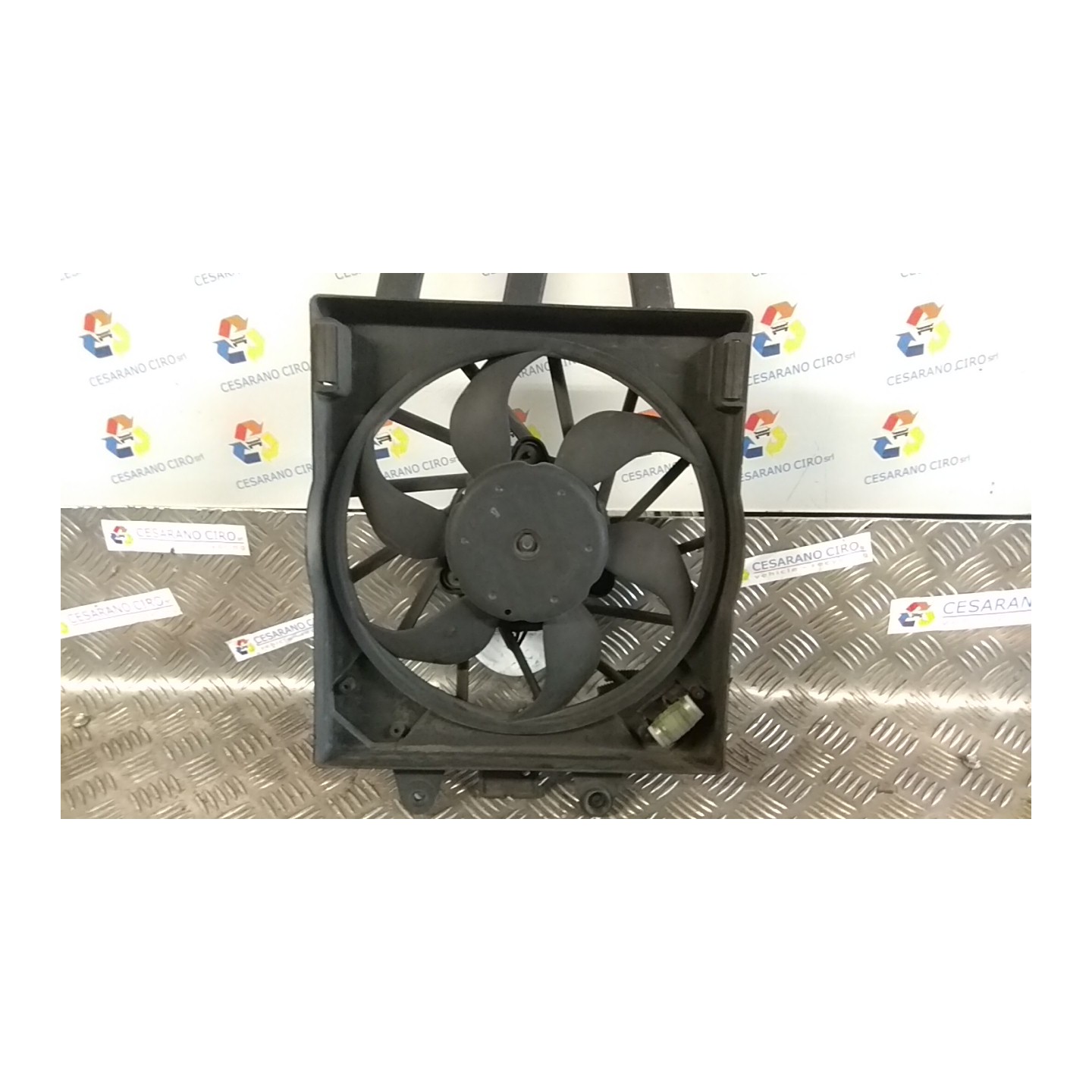 CONVOGLIATORE ARIA C/ELETTROVENTOLA 052 FIAT PANDA (2Q) (09/03-12/10) 188A4000 51848272