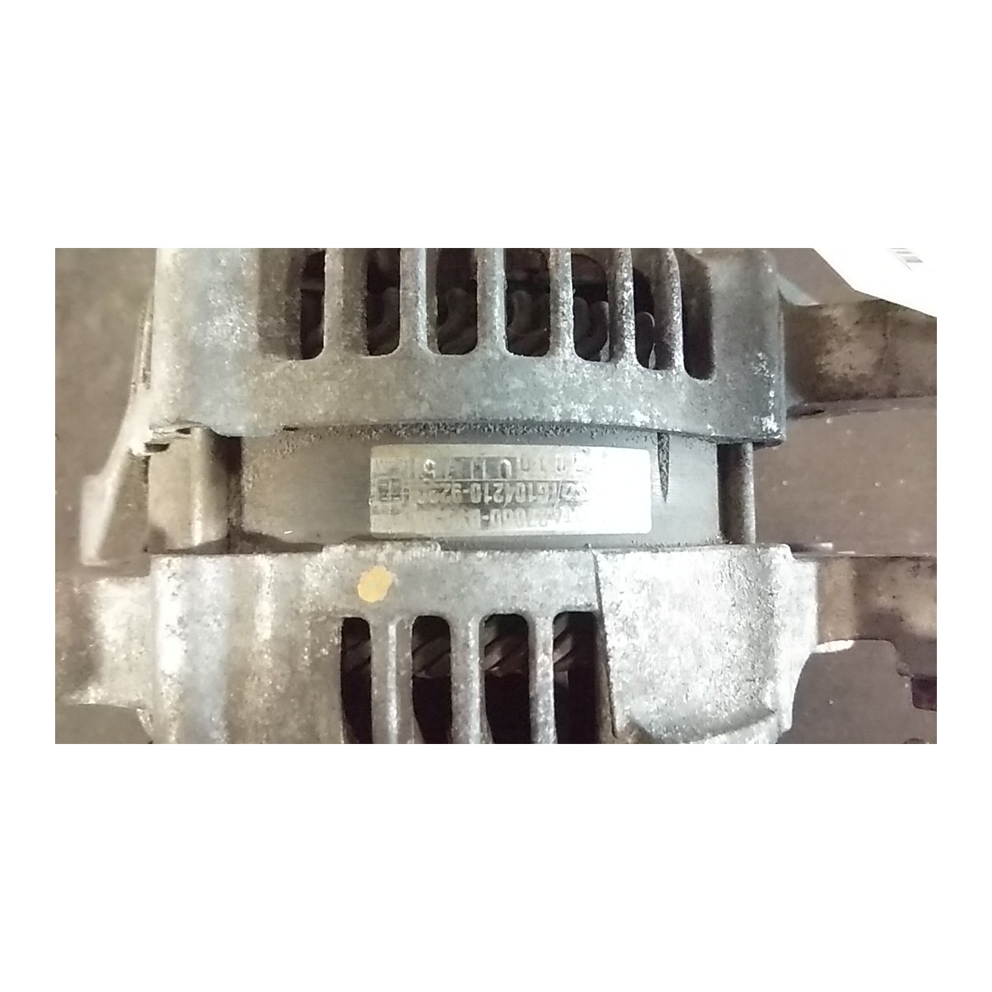 ALTERNATORE 80AMP 071 TOYOTA YARIS (11/05-02/12) 1NRFE 270600Y050