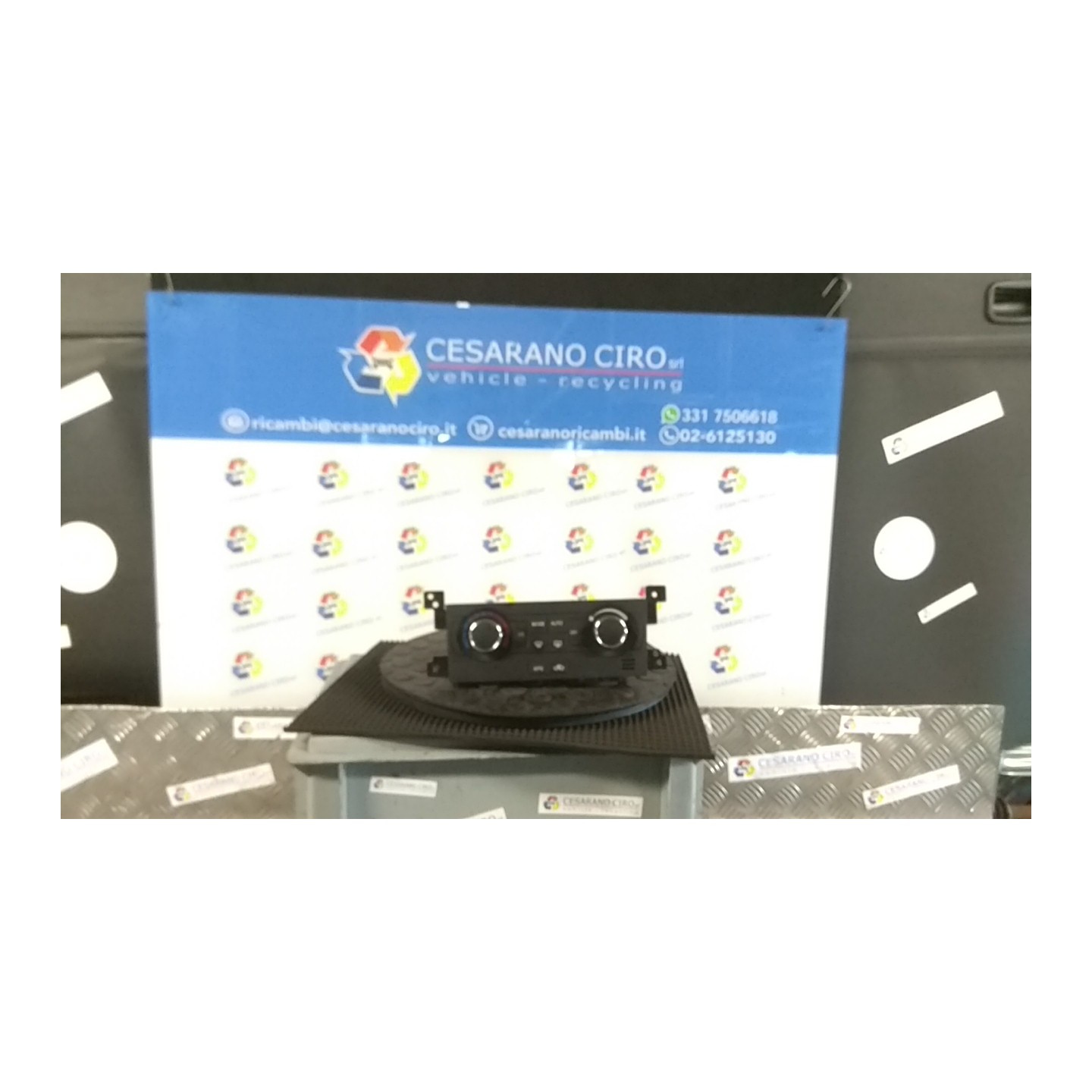 BLOCCO COMANDO CLIMATIZZAZIONE C/A/C MAN. 031 CHEVROLET (DAEWOO) CAPTIVA (C140) (04/11-) Z22D1 95262215