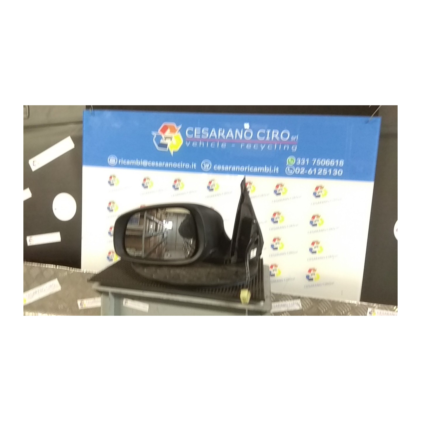 RETROVISORE EST. REGOLAZ. ELETTR. TIPO 1 SX. 184 SUZUKI SWIFT (04/05-02/11) M13A 8470262J00ZCC