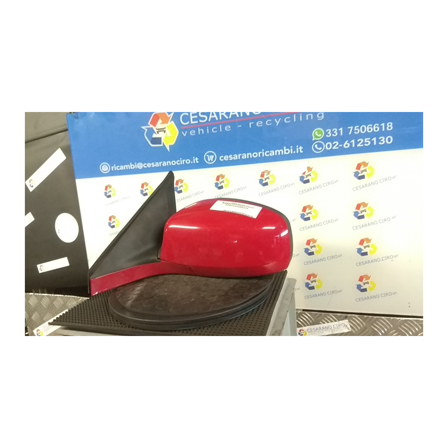 RETROVISORE EST. REGOLAZ. ELETTR. TIPO 1 SX. 184 SUZUKI SWIFT (04/05-02/11) M13A 8470262J00ZCC