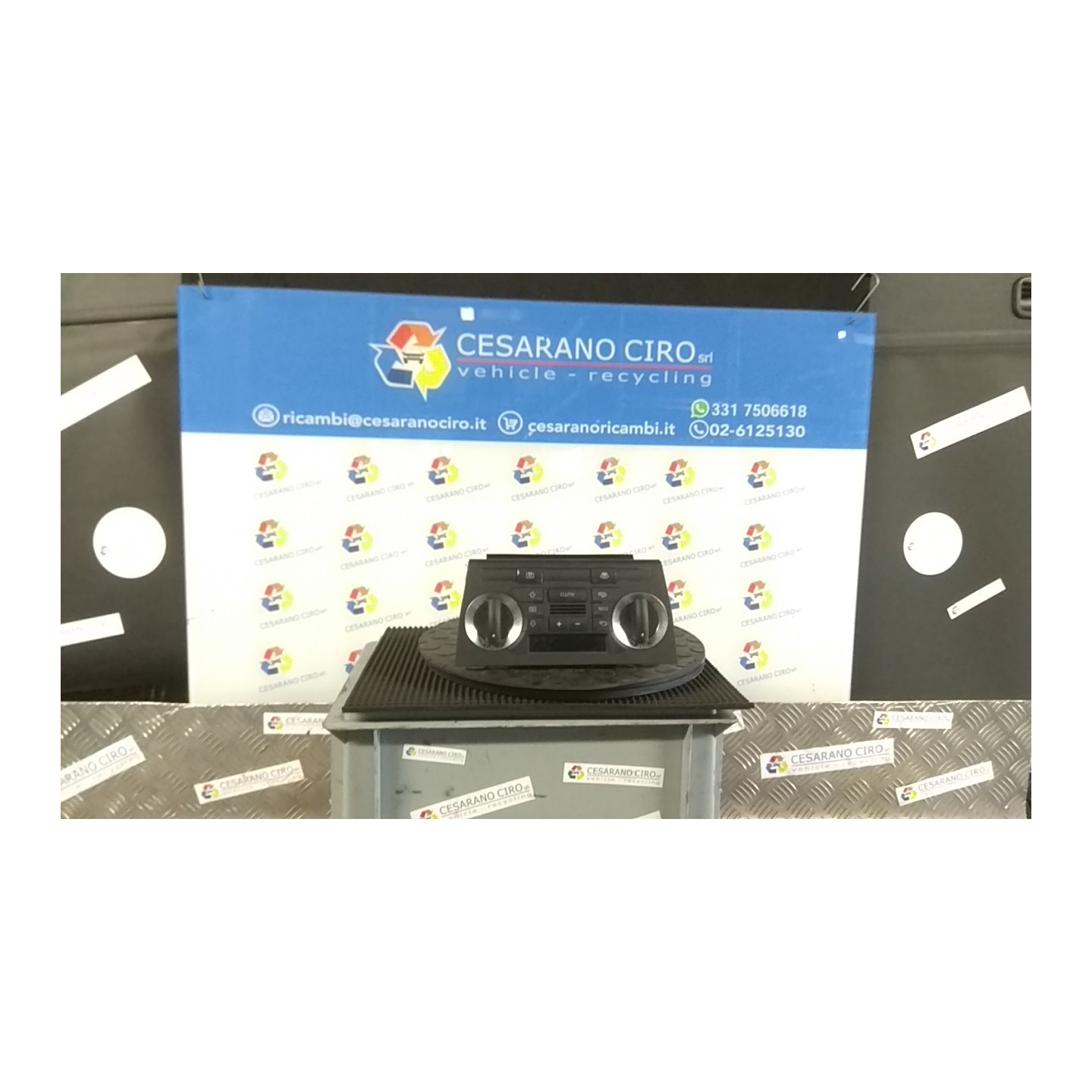 BLOCCO COMANDO CLIMATIZZAZIONE 053 AUDI A3 (8P) (04/03-06/10) BMN 8P0820043AE5PR