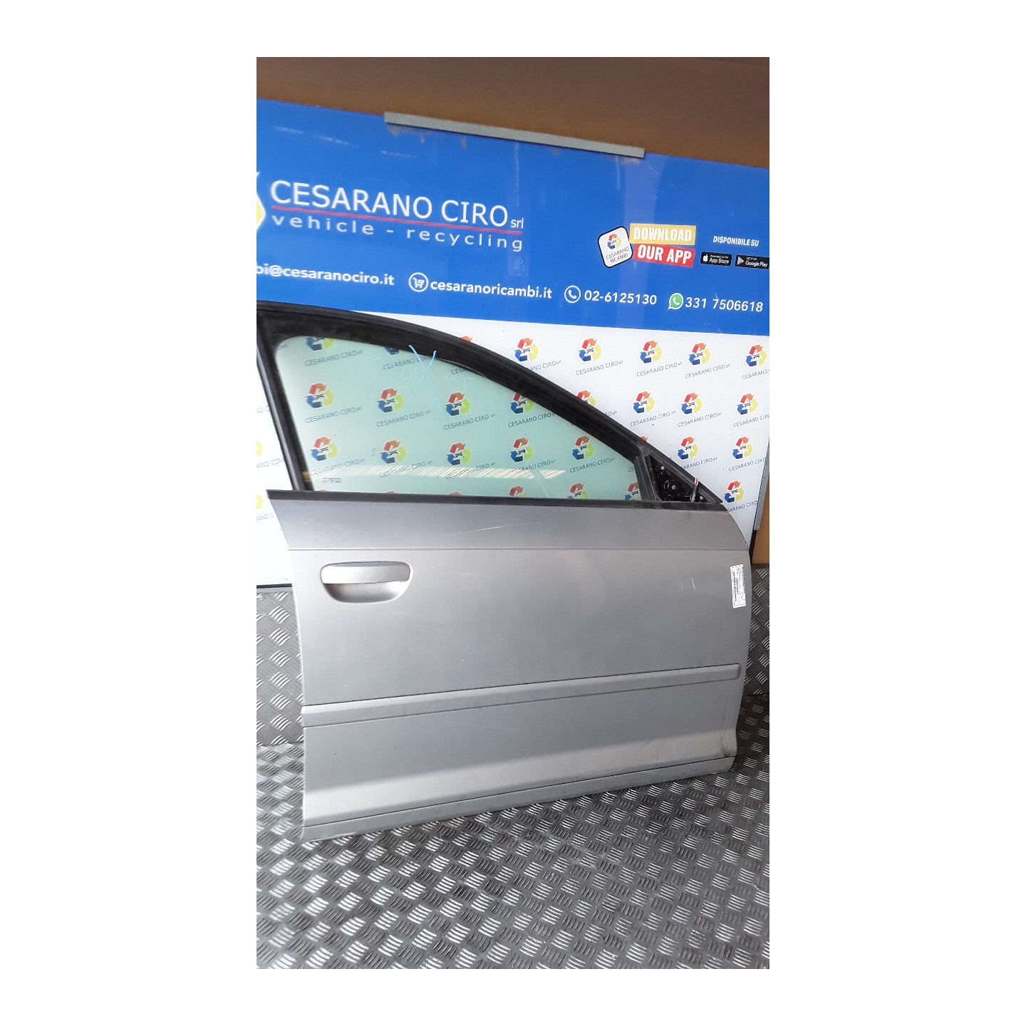 PORTA ANT. DX. 059 AUDI A3 (8P) (04/03-06/10) BMN 8P4831052A
