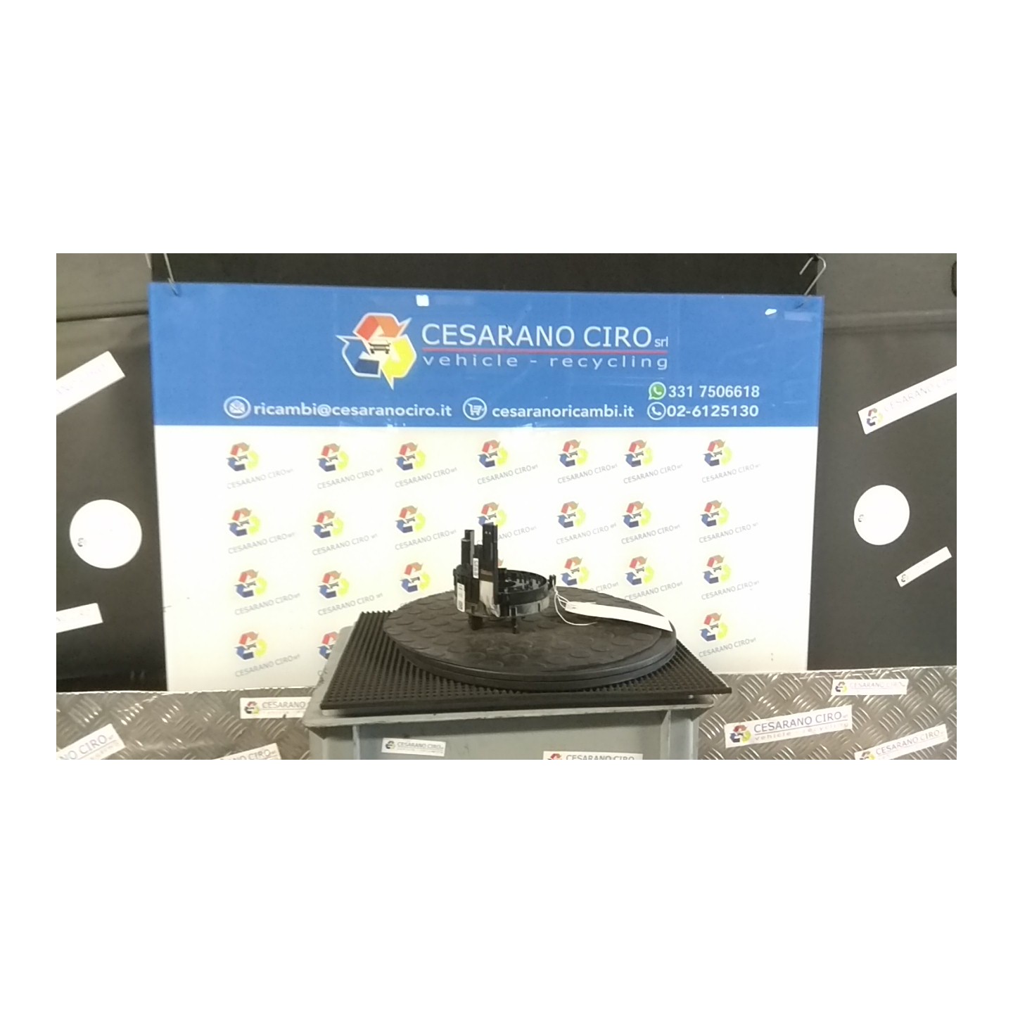 CONTATTO SPIRALIFORME AIRBAG C/SENSORE ANGOLO STERZATA 110 AUDI A4 (8E) (10/04-02/08) BPW 4E0953541B