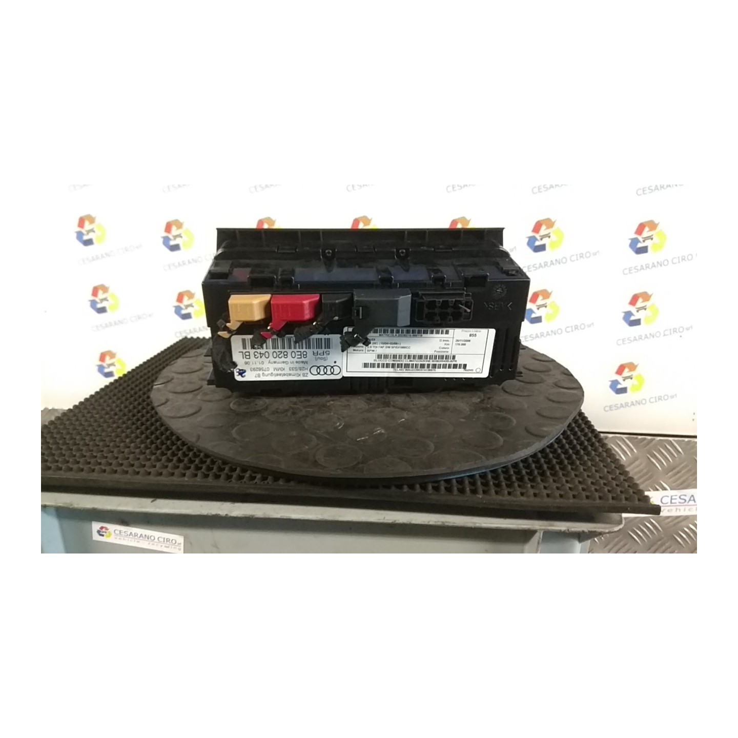 BLOCCO COMANDO CLIMATIZZAZIONE 119 AUDI A4 (8E) (10/04-02/08) BPW 8E0820043BJ5PR