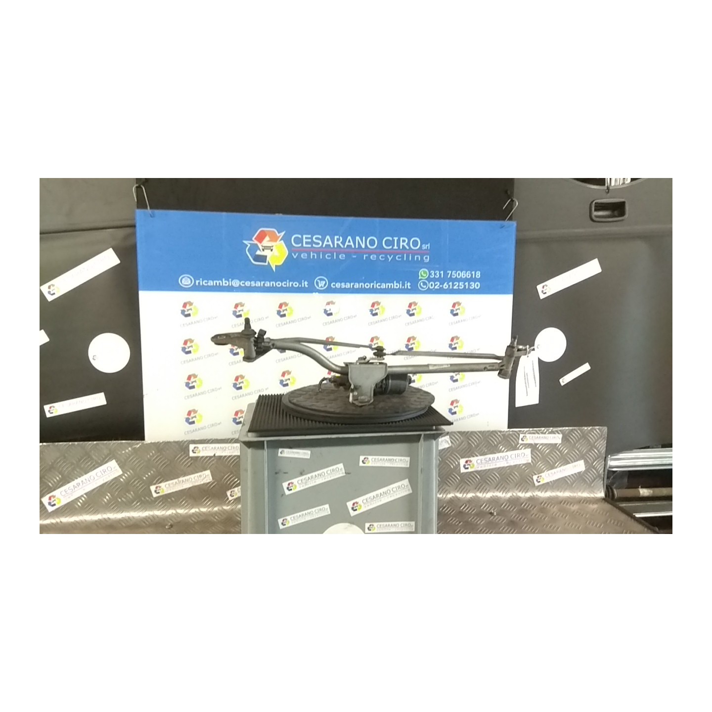 MOTORINO TERGIPARABREZZA 131 AUDI A4 (8E) (10/04-02/08) BPW 8E1955119