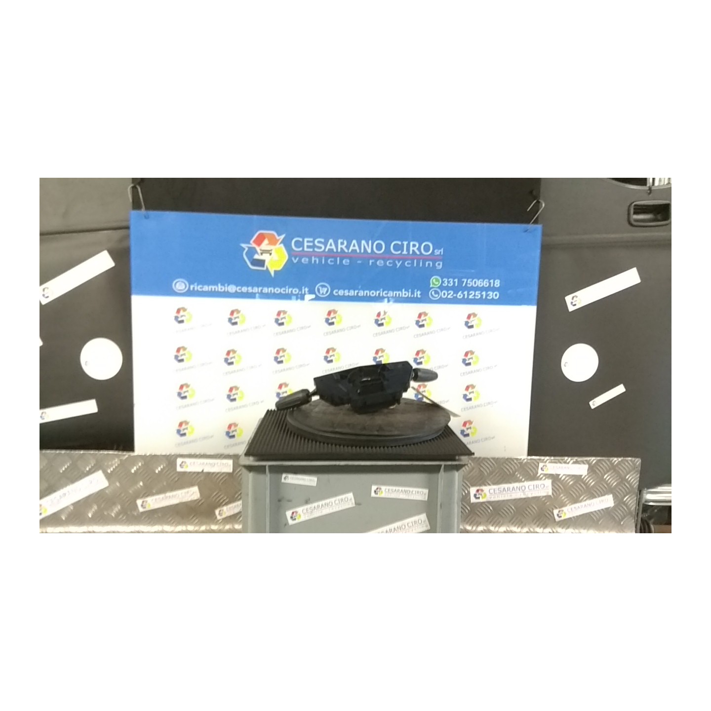 BLOCCO COMANDI TERGICRISTALLI 143 OPEL CORSA (S07) (07/06-02/11) Z12XEP 13191083