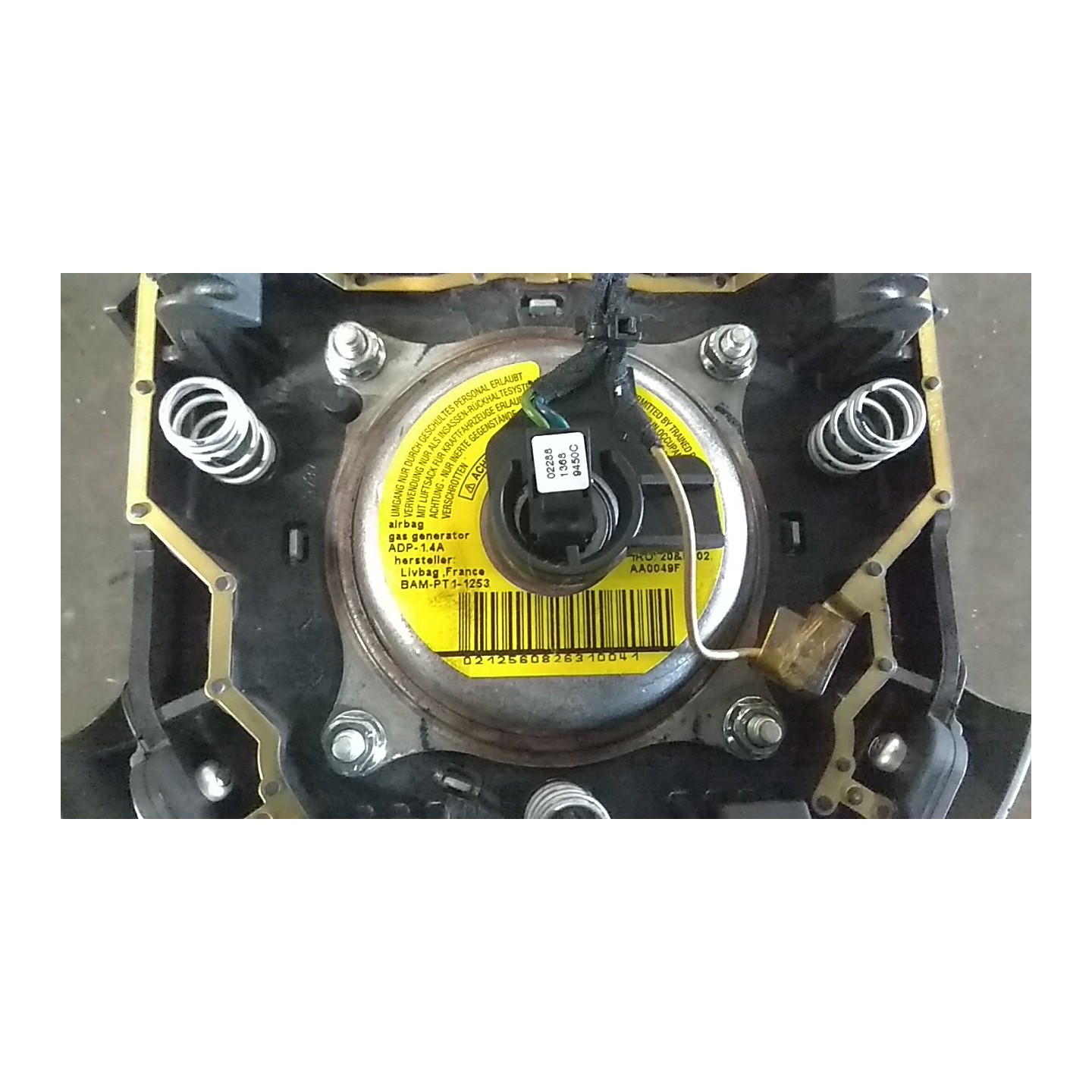 DISPOSITIVO AIRBAG LATO GUIDA 171 MINI MINI (R56) (08/06-08/10) N12B14A 32302757663