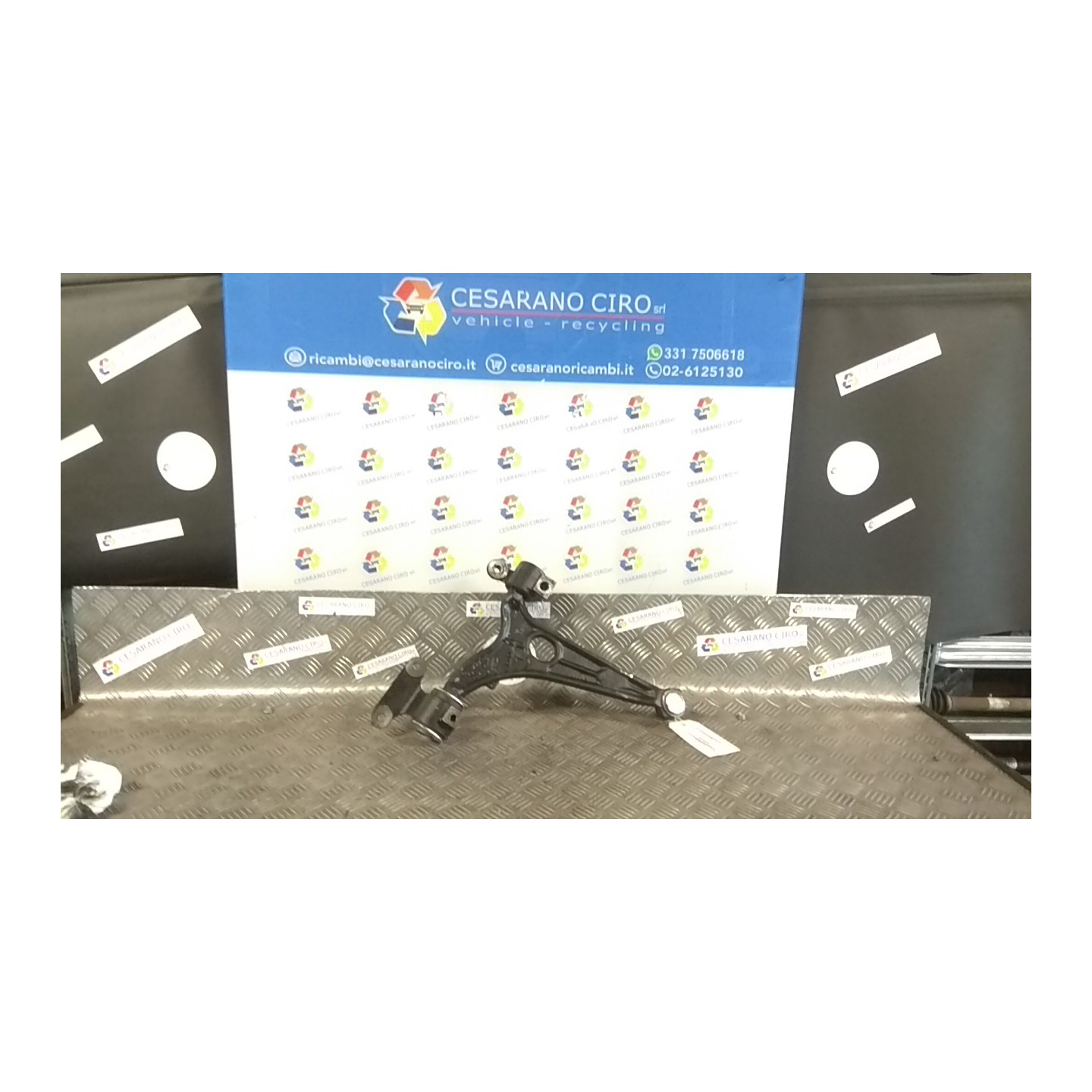 BRACCIO OSCILLANTE SOSP. ANT. SX. 050 PEUGEOT 807 (09/02-10/13) 4HT 3520V8