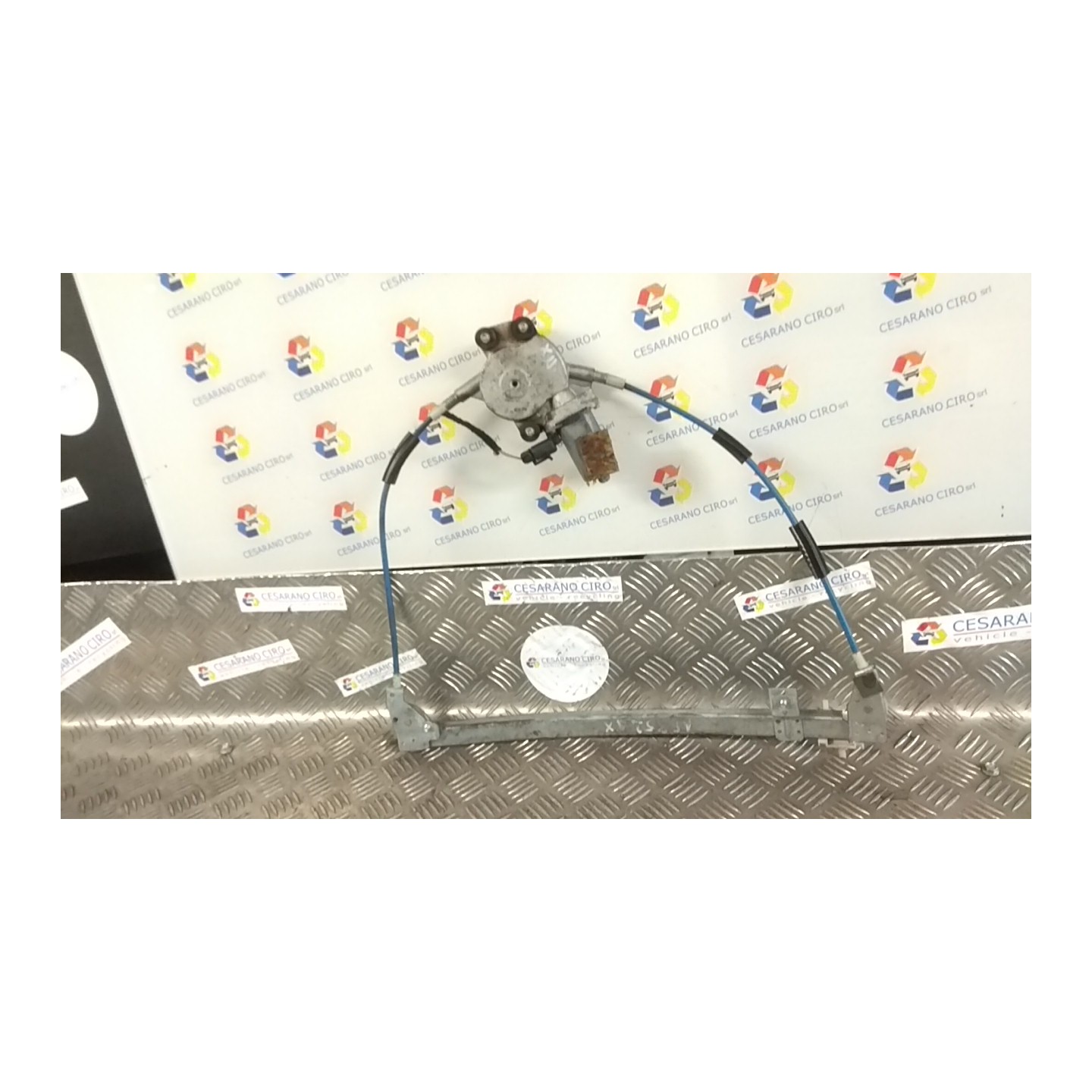 ALZACRISTALLO PORTA ANT. DX. 059 FIAT PUNTO 1A SERIE (11/93-10/99) 176B2000 7736984