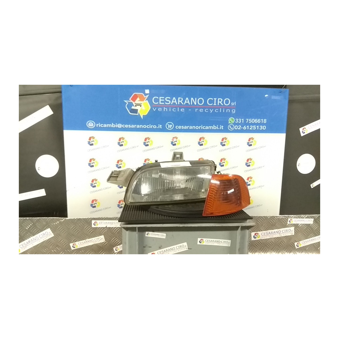 PROIETTORE SX. 063 FIAT PUNTO 1A SERIE (11/93-10/99) 176B2000 46402650