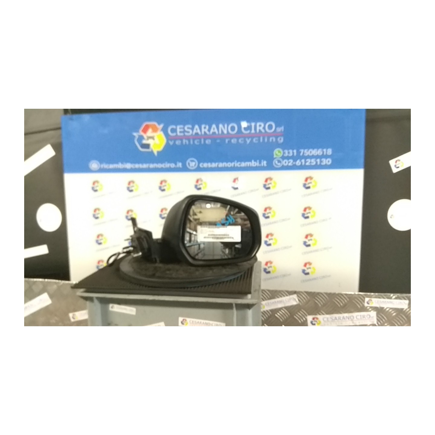 RETROVISORE EST. REGOLAZ. ELETTR. GLS DX. 078 SUZUKI SPLASH (02/08-10/15) K10B 8470151K20ZCC