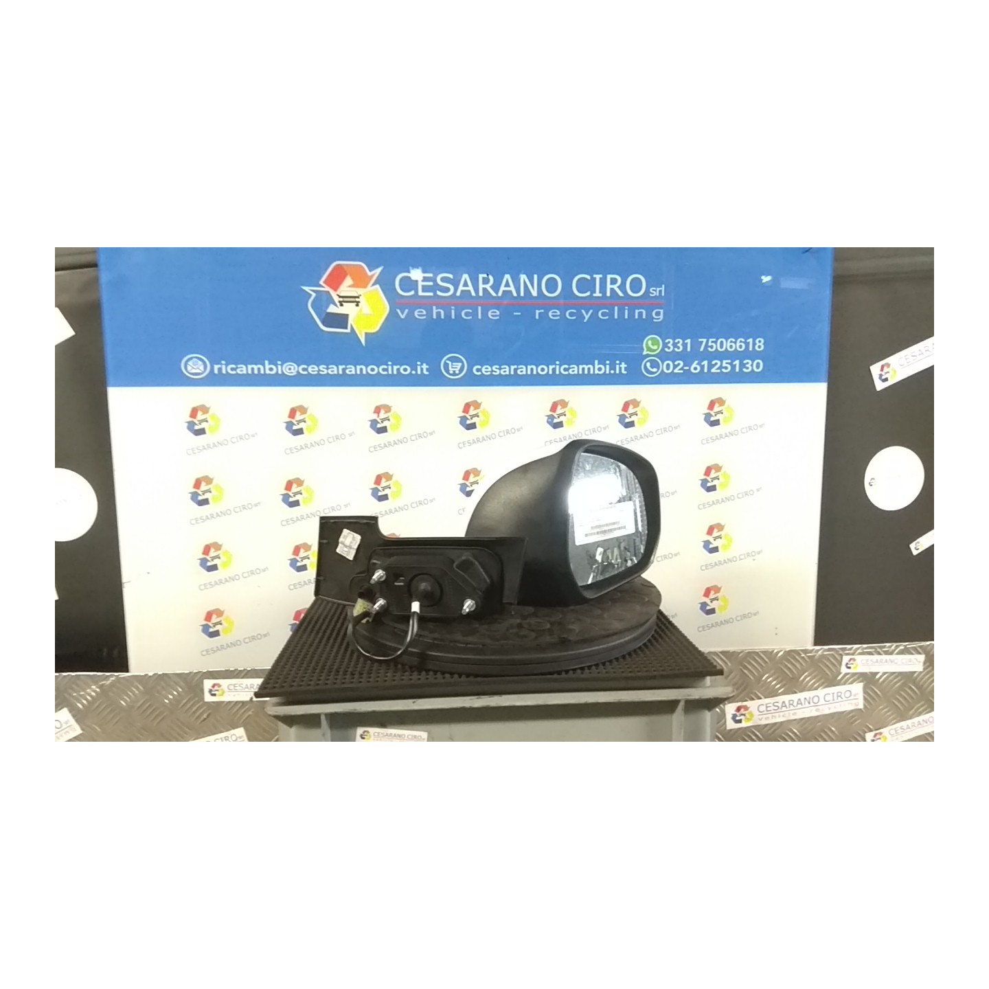 RETROVISORE EST. REGOLAZ. ELETTR. GLS DX. 078 SUZUKI SPLASH (02/08-10/15) K10B 8470151K20ZCC