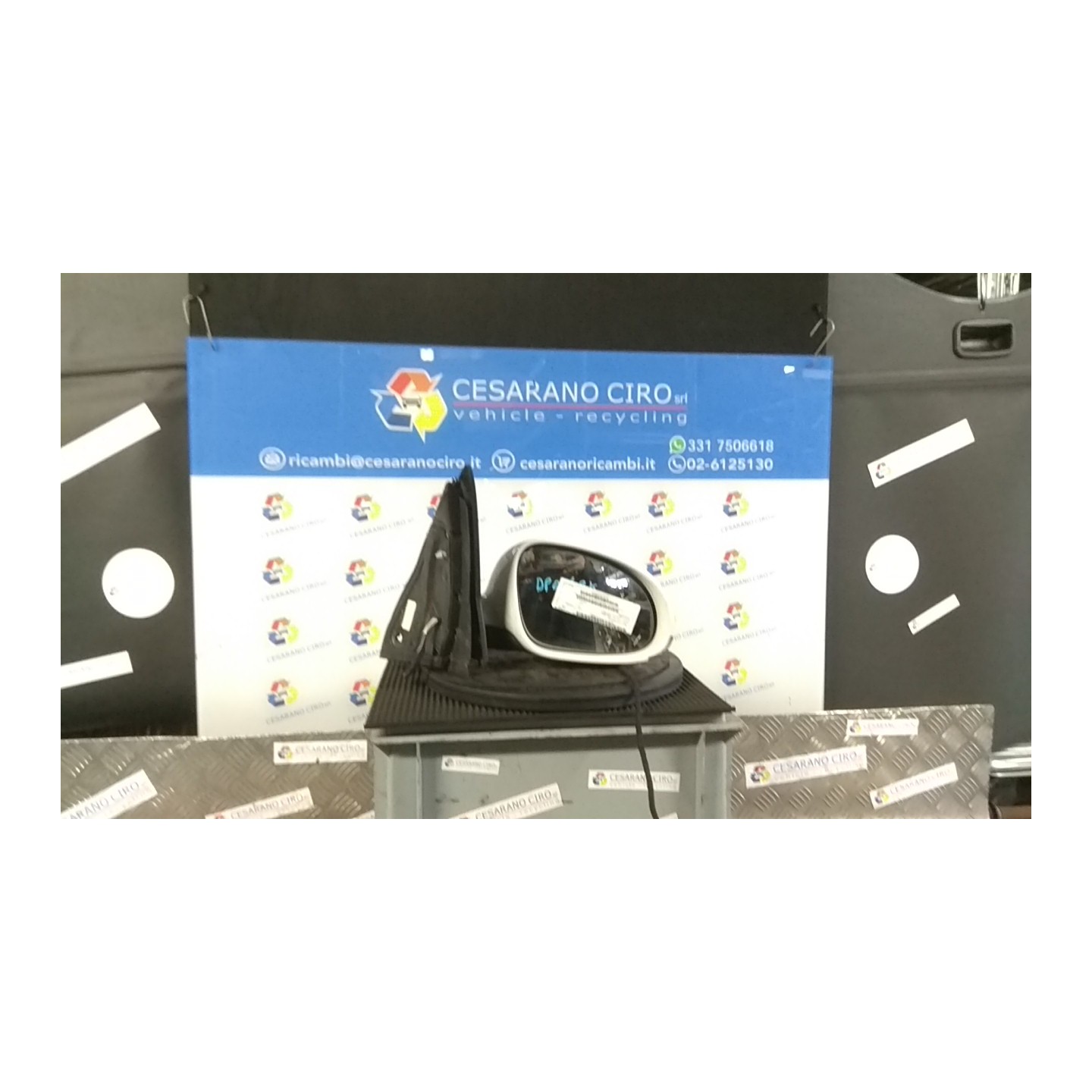 RETROVISORE EST. REGOLAZ. ELETTR. DX. 083 VOLKSWAGEN GOLF (1K) (10/03-12/09) BSE 1K1857508CN9B9