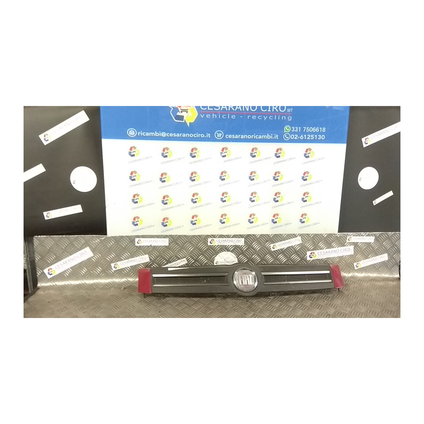 GRIGLIA COMPLETA 093 FIAT PANDA (2Q) (09/03-12/10) 188A4000 735356803